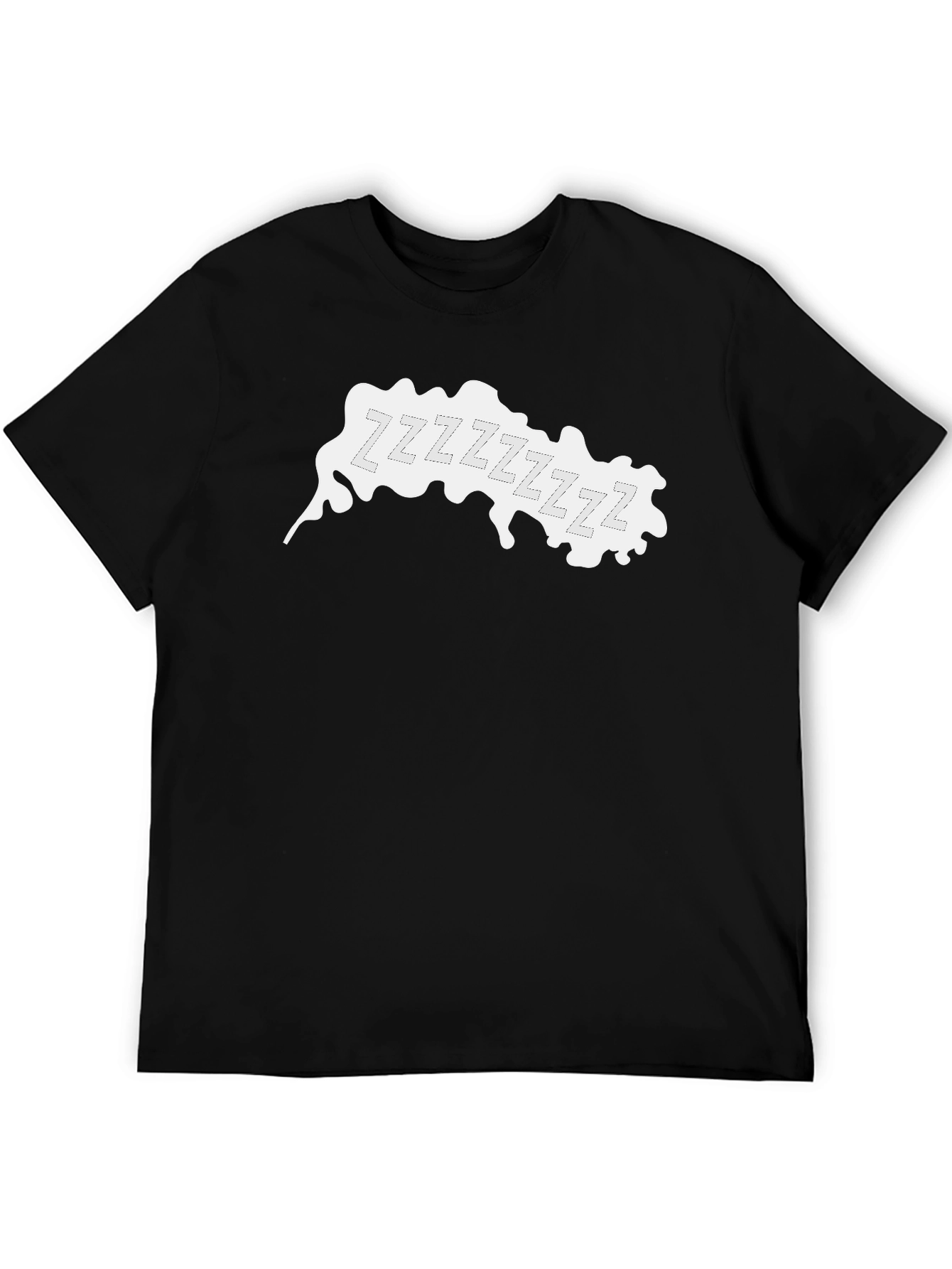 Zzz Sleepy Graphic Tee - Black T-Shirt