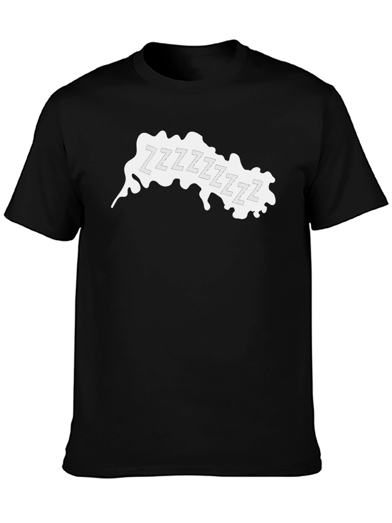 Zzz Sleepy Graphic Tee - Black T-Shirt