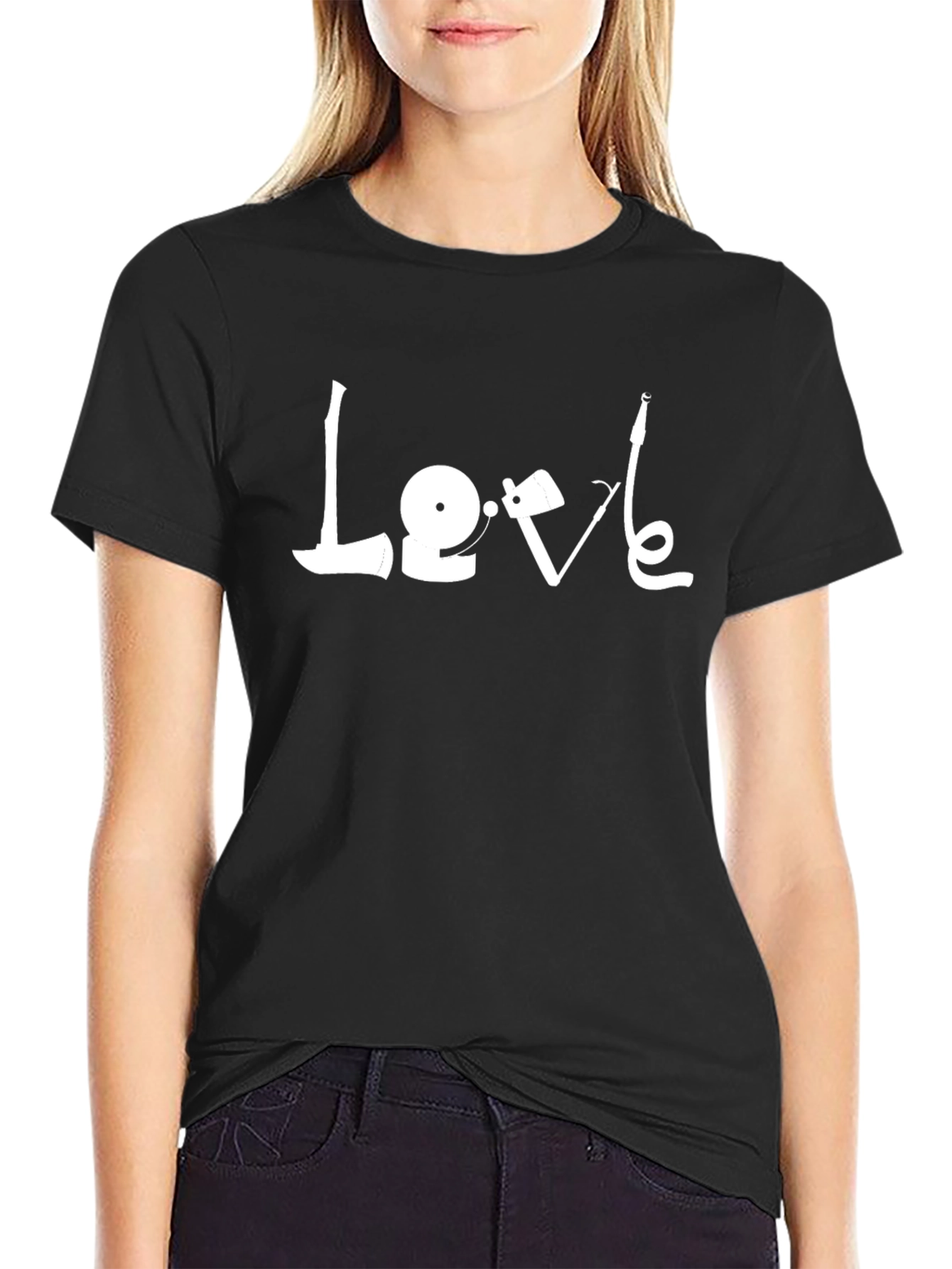 Welder Love Graphic T-Shirt