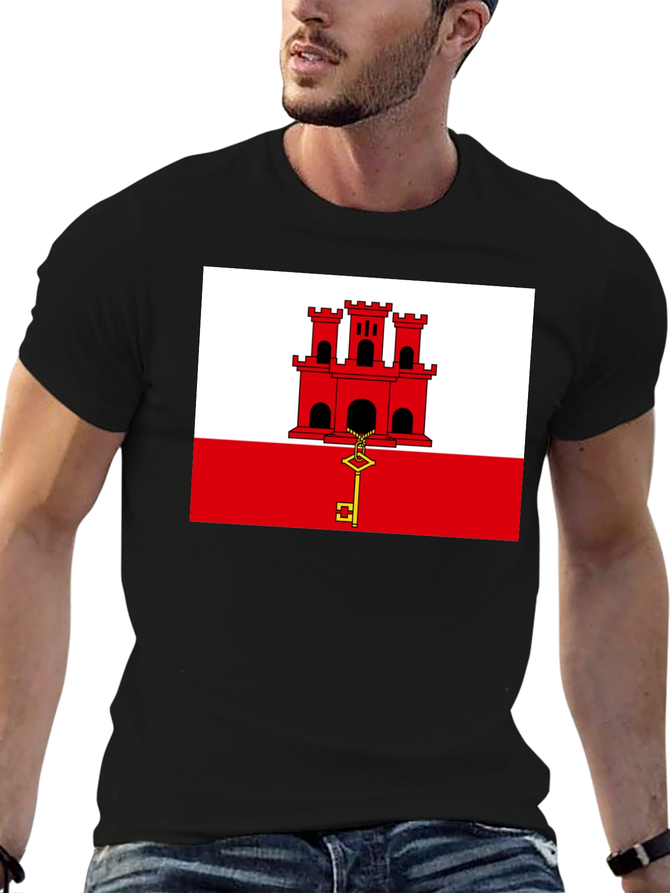 Gibraltar Flag Graphic Tee