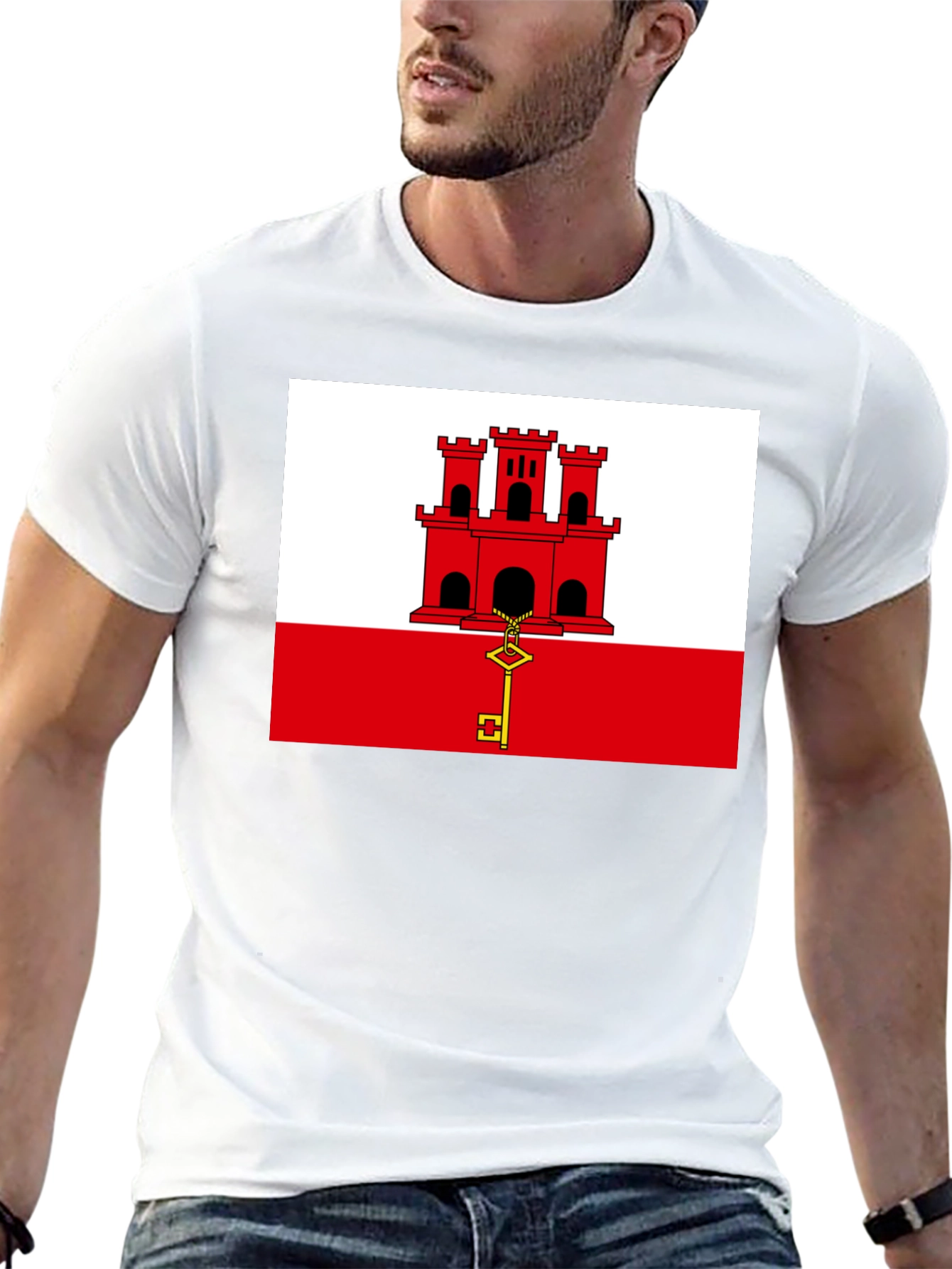 Gibraltar Flag Graphic Tee