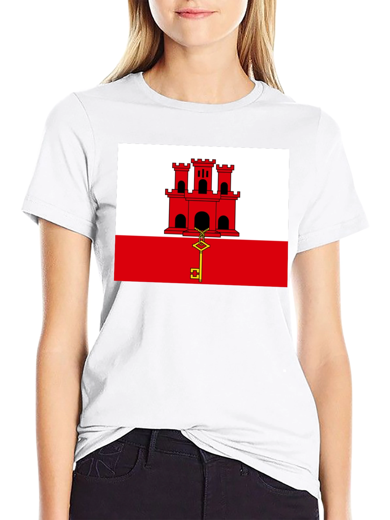 Gibraltar Flag Graphic Tee