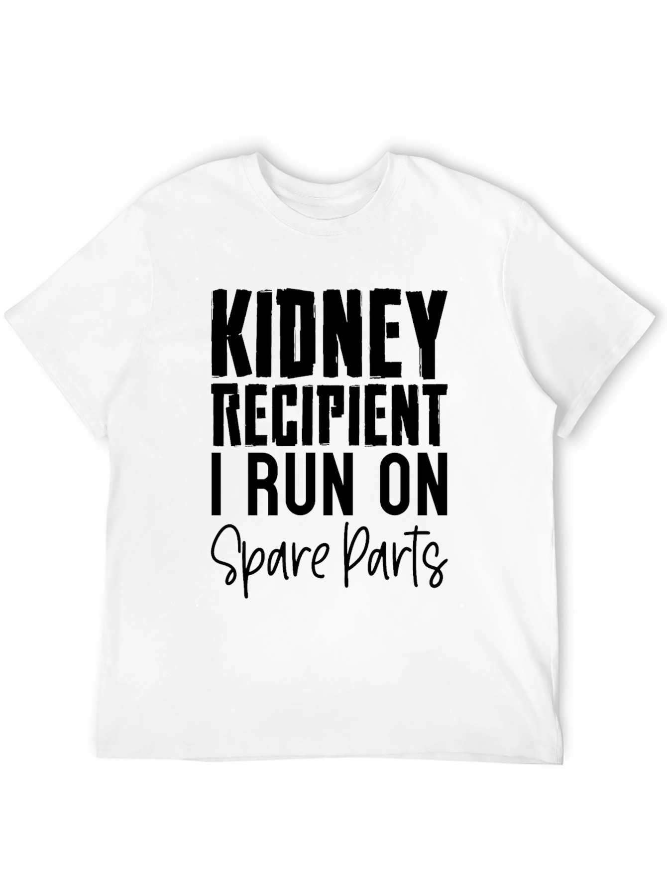 Kidney Recipient Spare Parts Graphic T-Shirt
