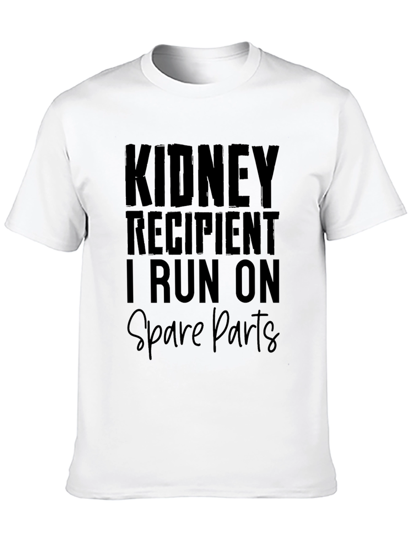Kidney Recipient Spare Parts Graphic T-Shirt