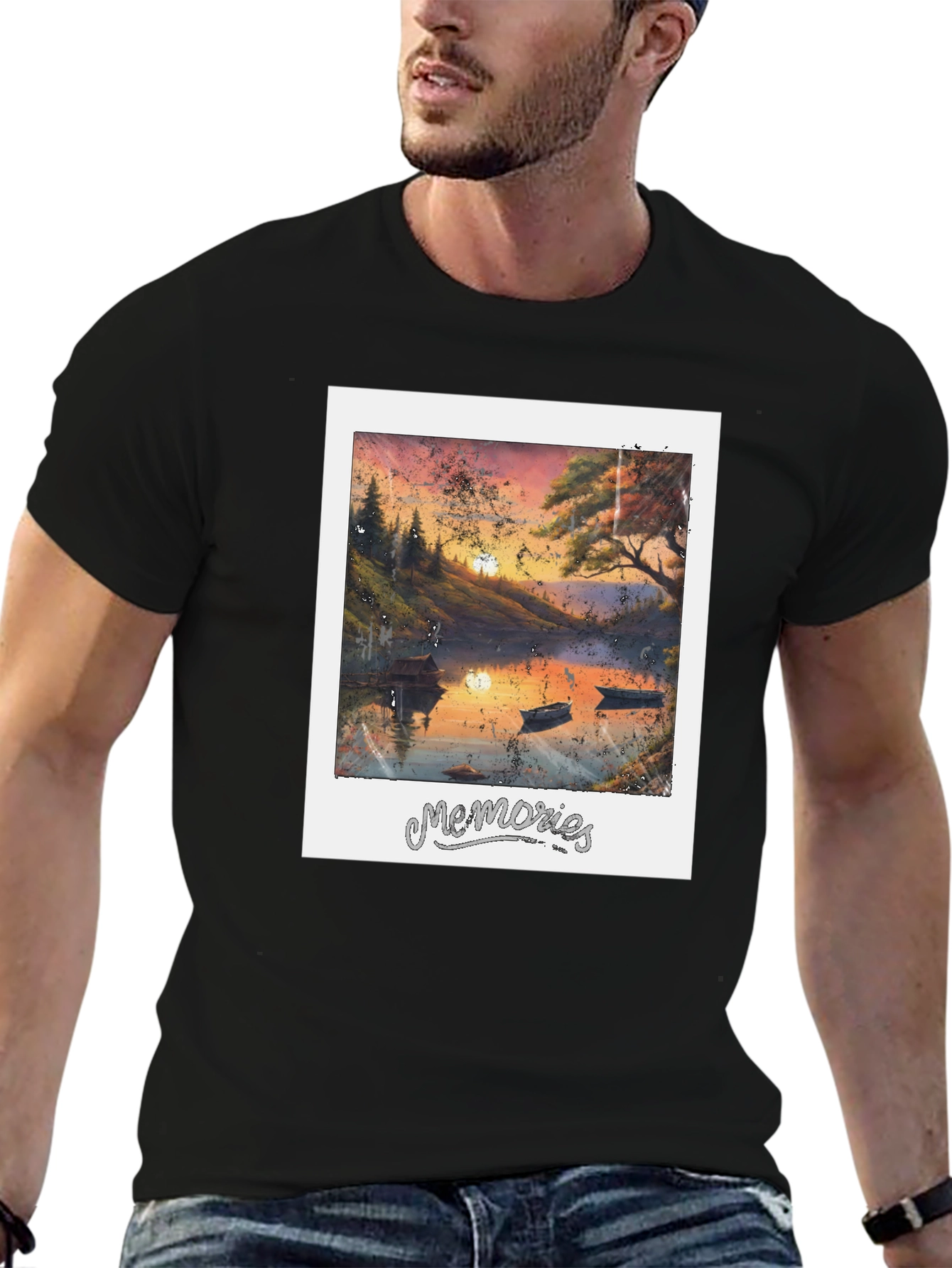 Memories Lake Sunset T-Shirt