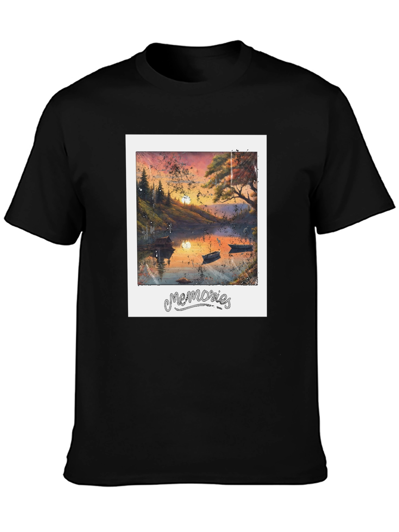 Memories Lake Sunset T-Shirt