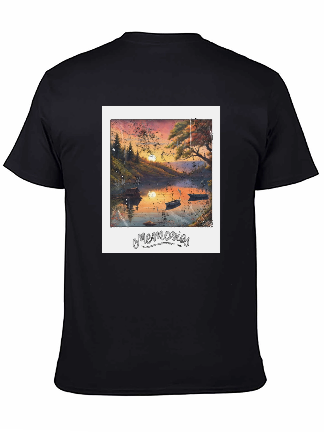Memories Lake Sunset T-Shirt