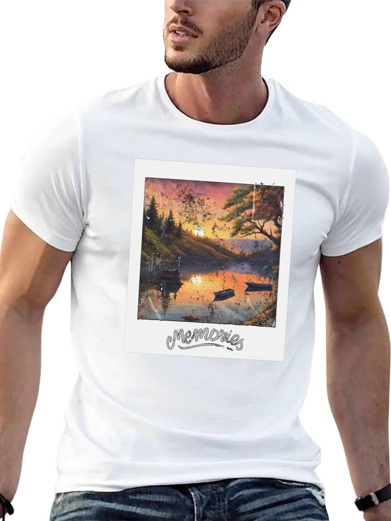 Memories Lake Sunset T-Shirt