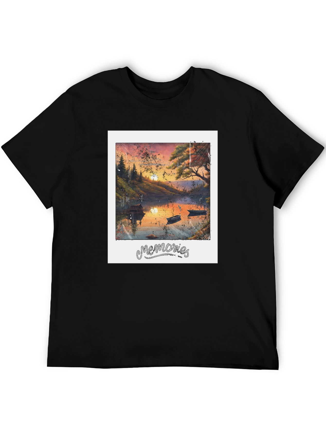 Memories Lake Sunset T-Shirt