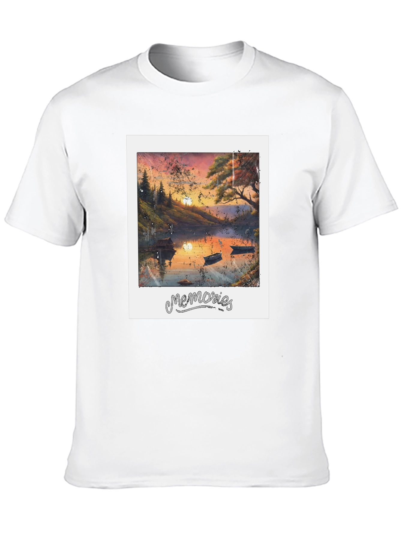 Memories Lake Sunset T-Shirt