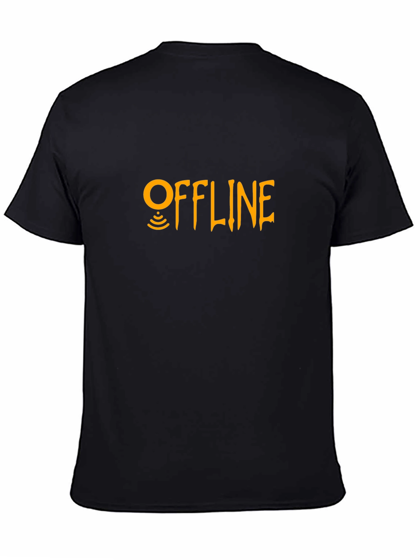 Offline Mode Black Graphic Tee - Stay Disconnected