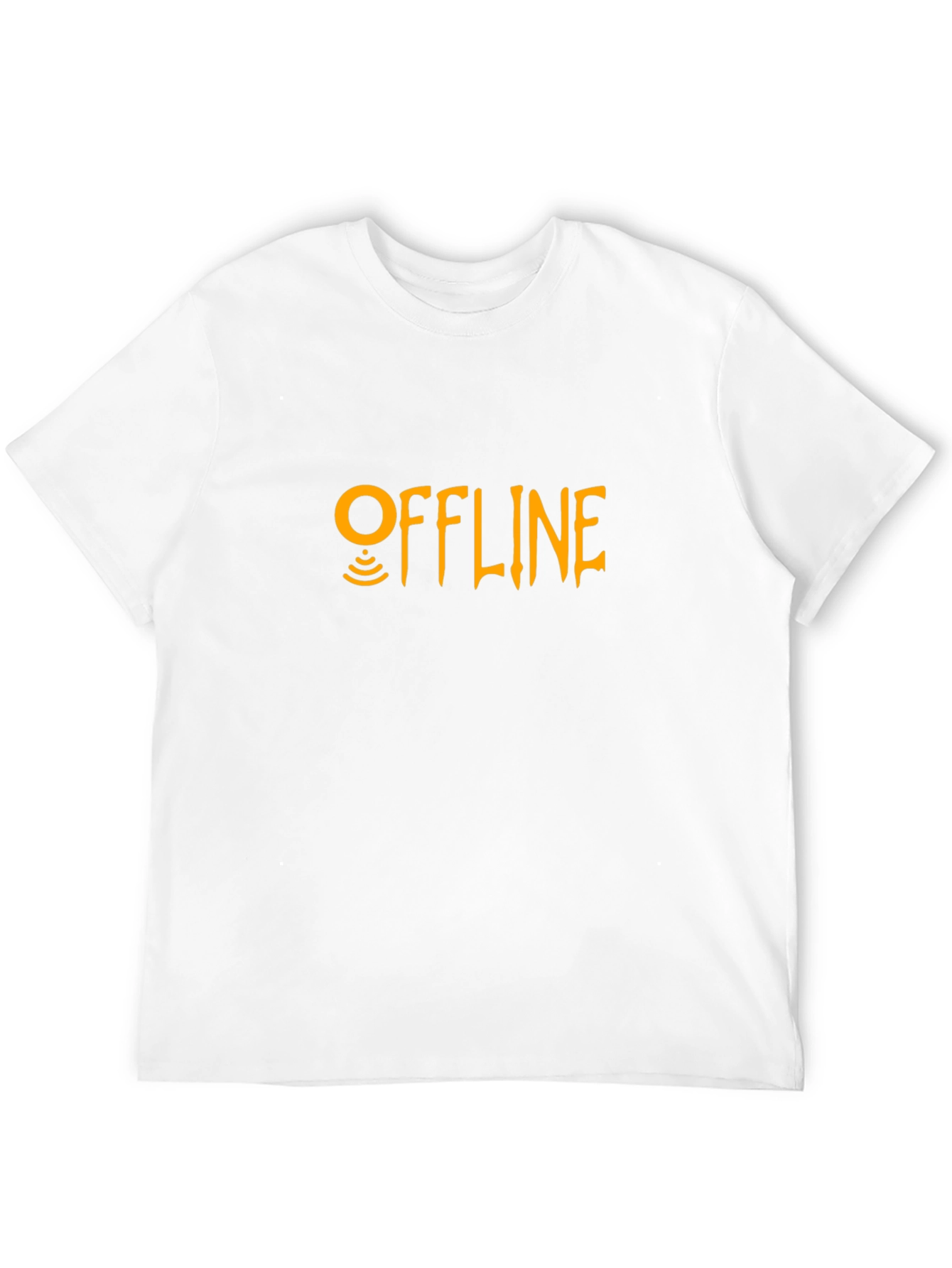 Offline Mode Black Graphic Tee - Stay Disconnected