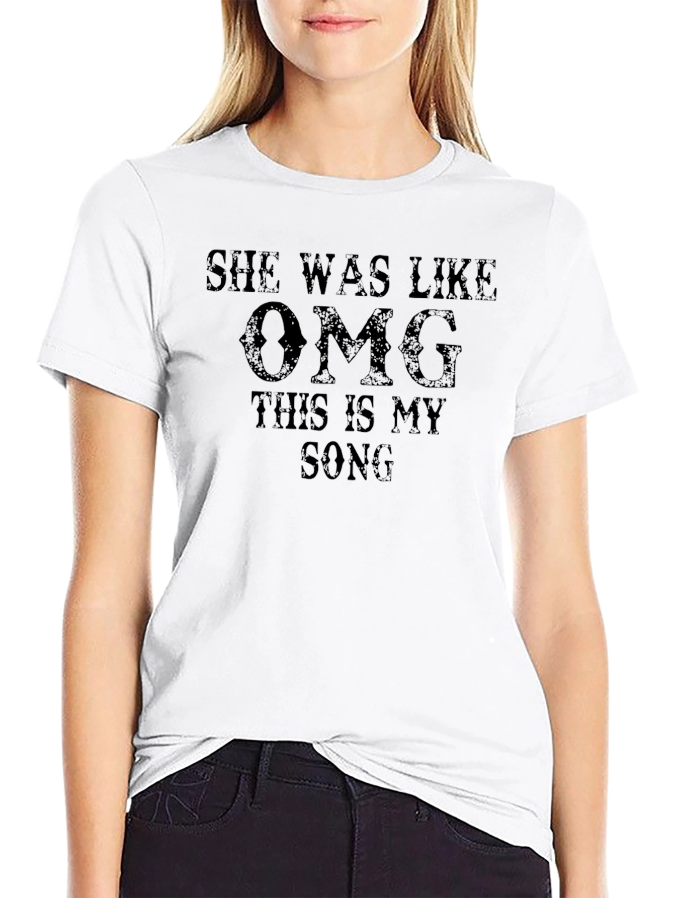 OMG This Is My Song Funny Graphic Tee