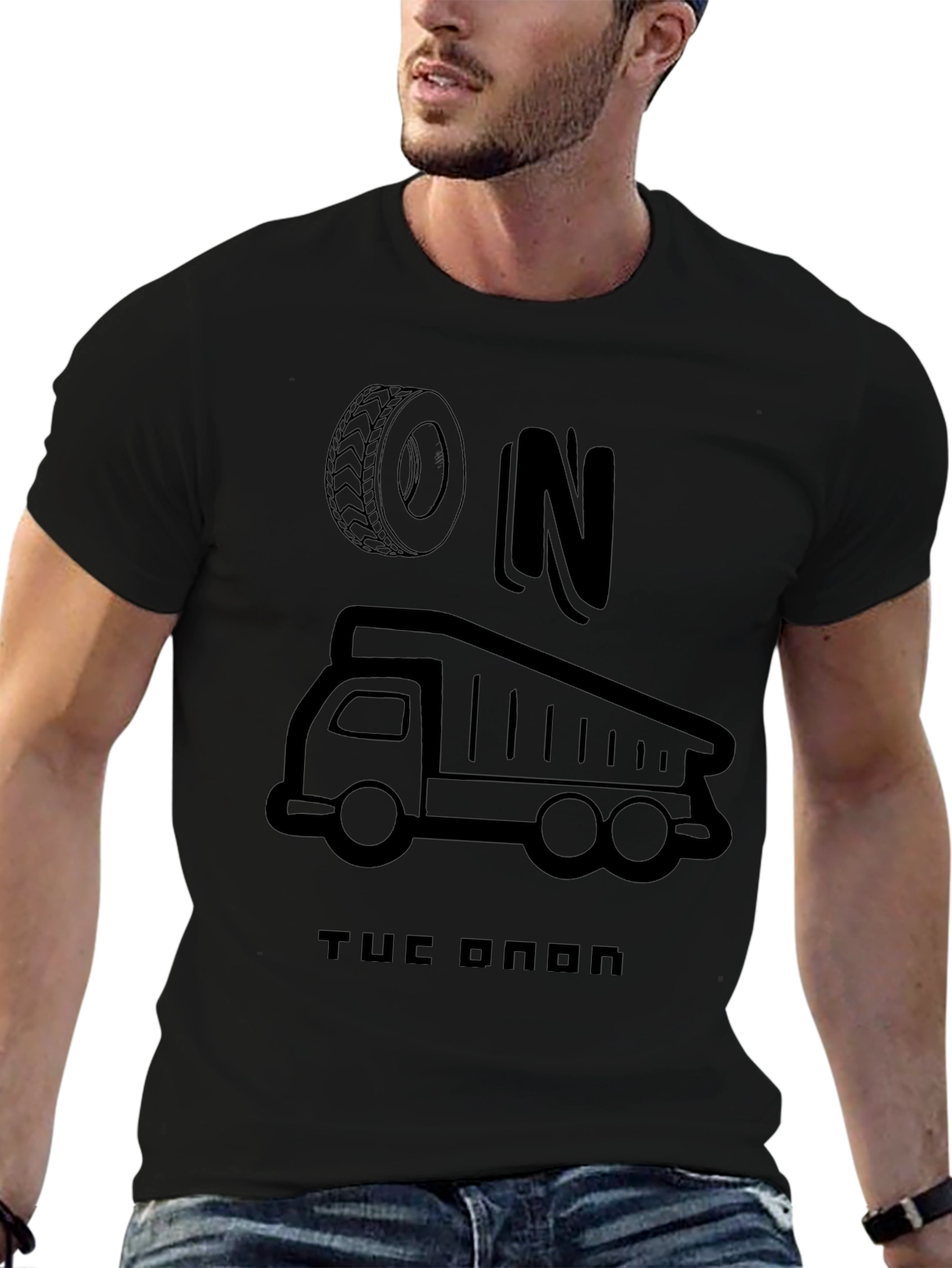 Truck Driver Graphic Tee - On the Road Style