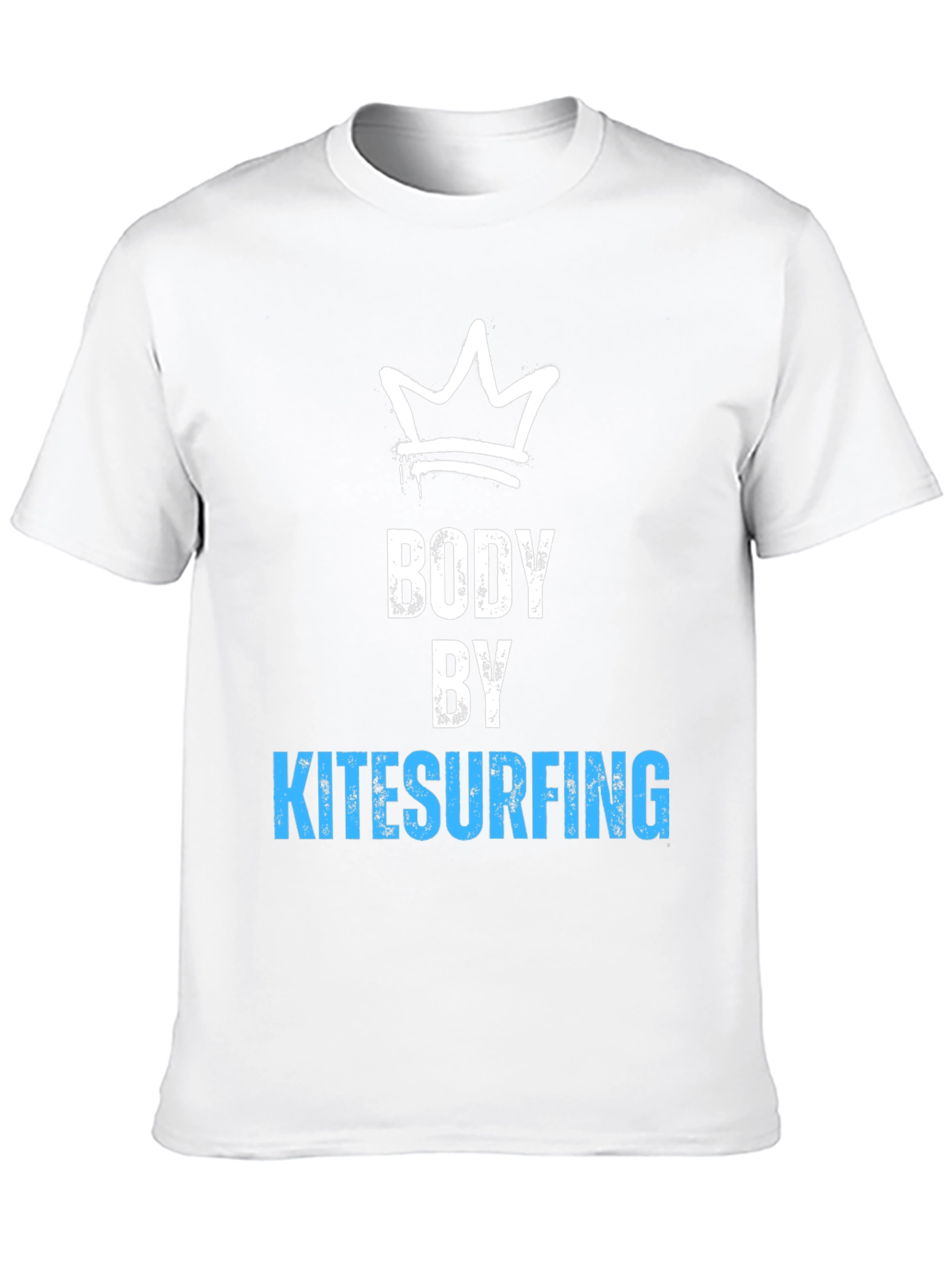 Body by Kitesurfing T-Shirt - Black Crew Neck