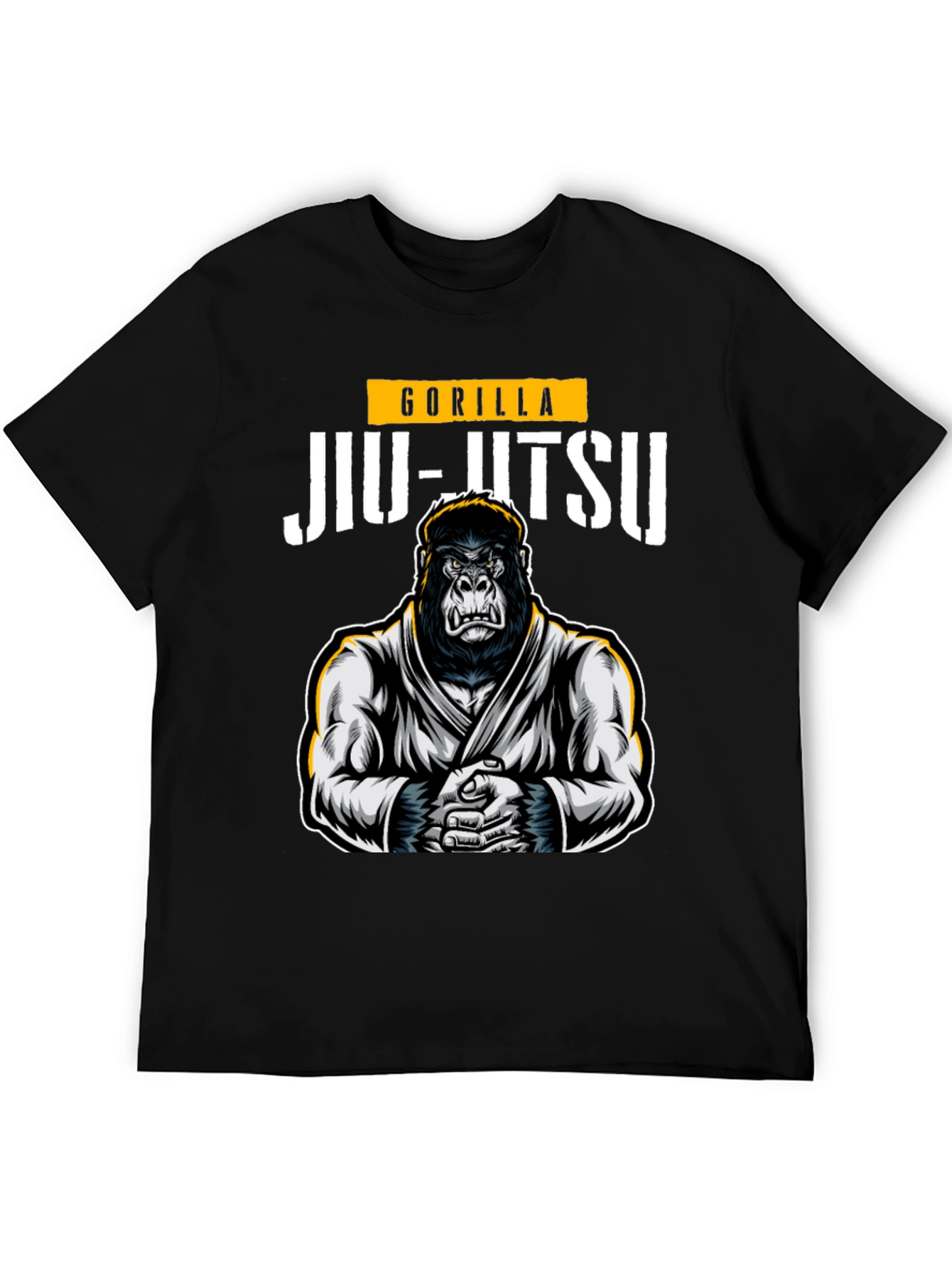 Gorilla Jiu-Jitsu Black Graphic Tee