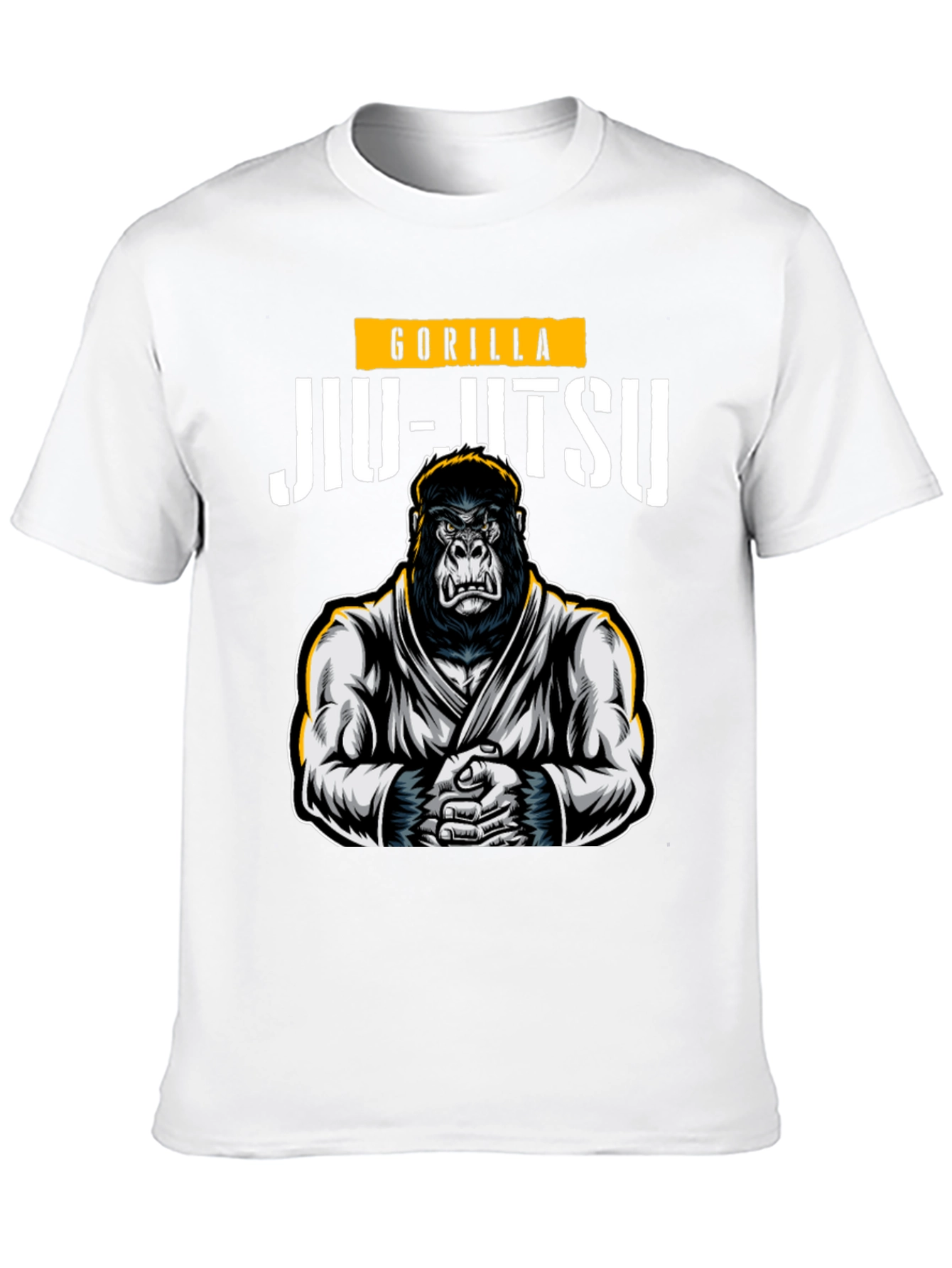 Gorilla Jiu-Jitsu Black Graphic Tee