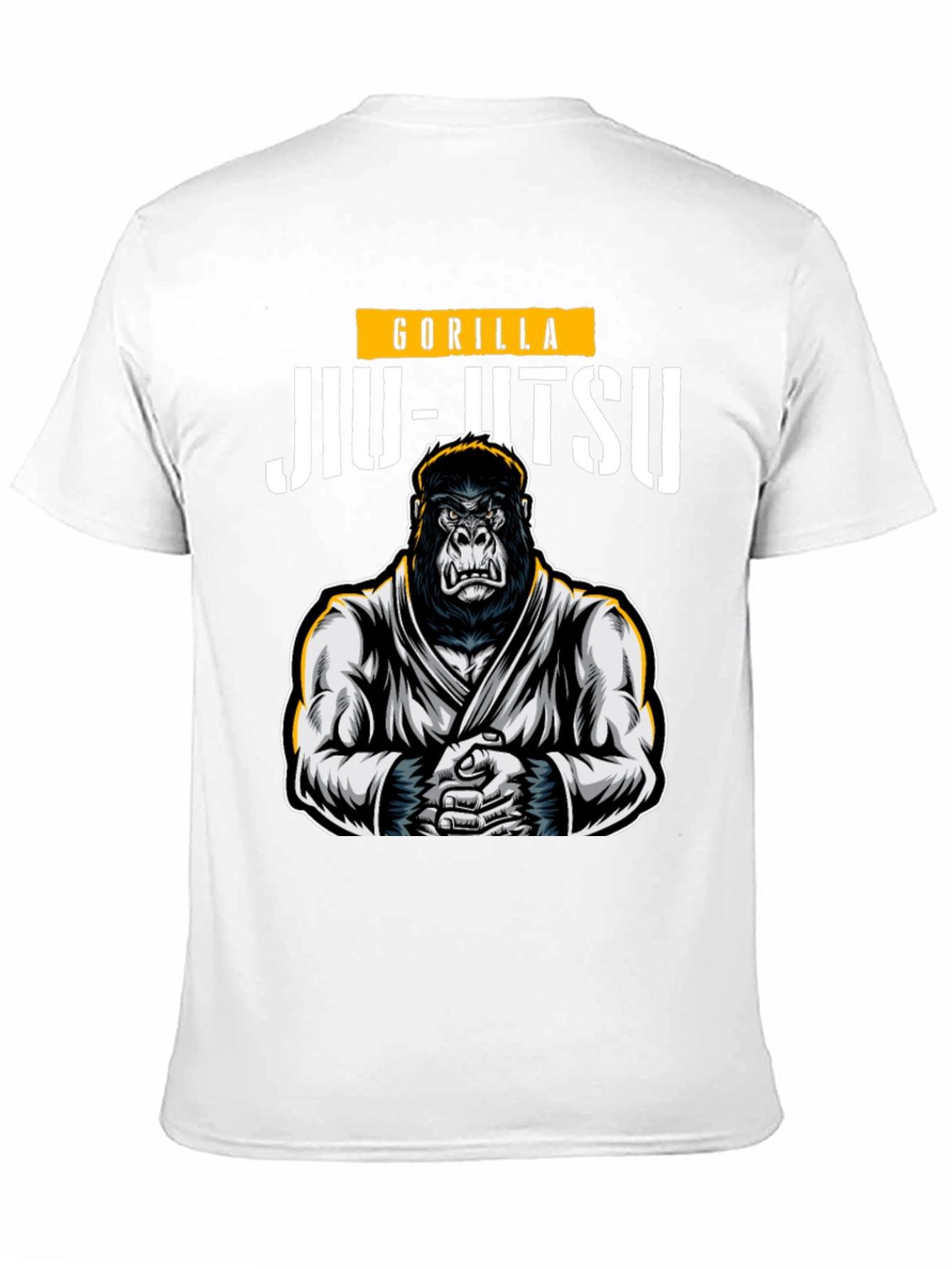 Gorilla Jiu-Jitsu Black Graphic Tee