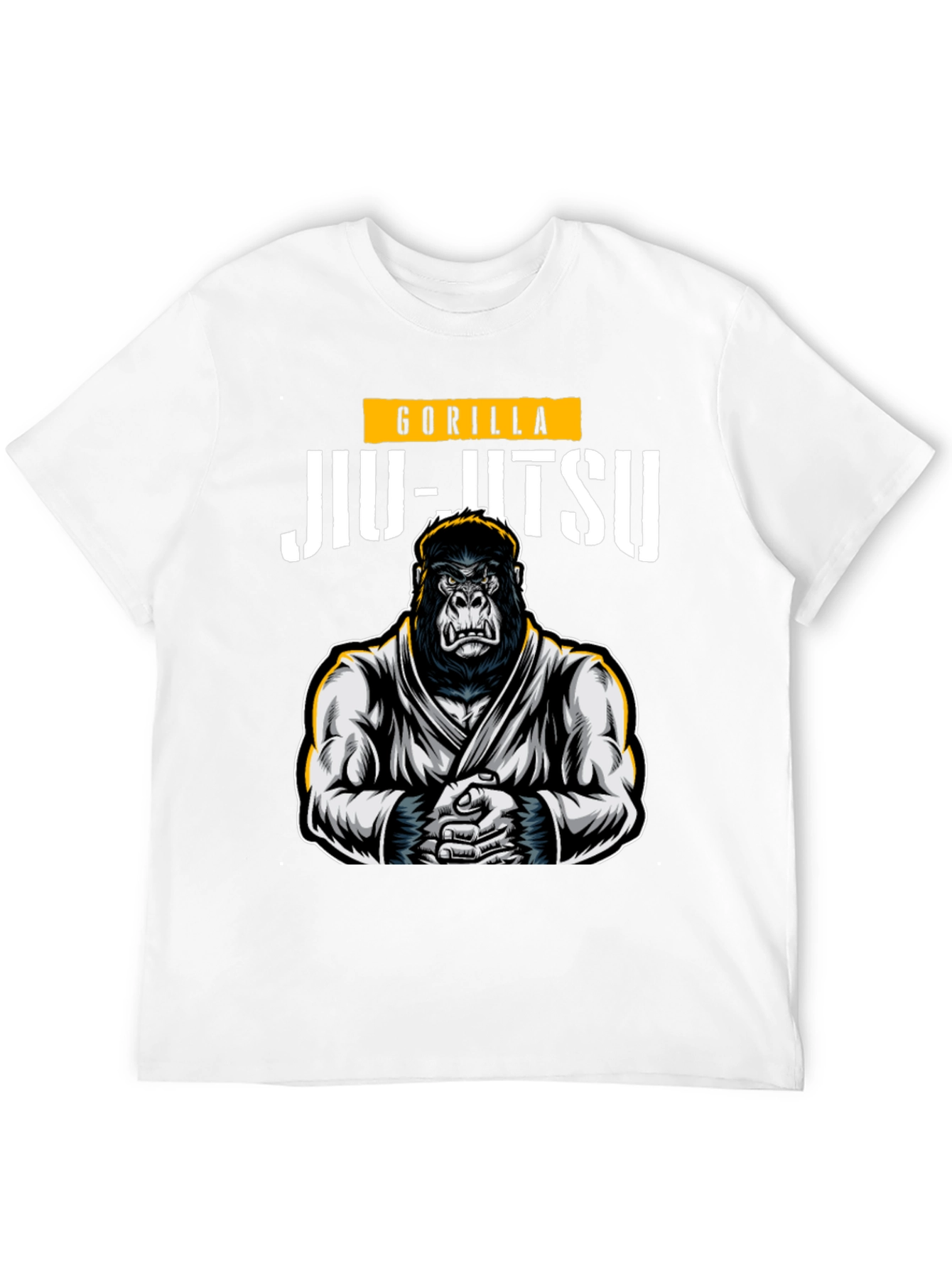 Gorilla Jiu-Jitsu Black Graphic Tee