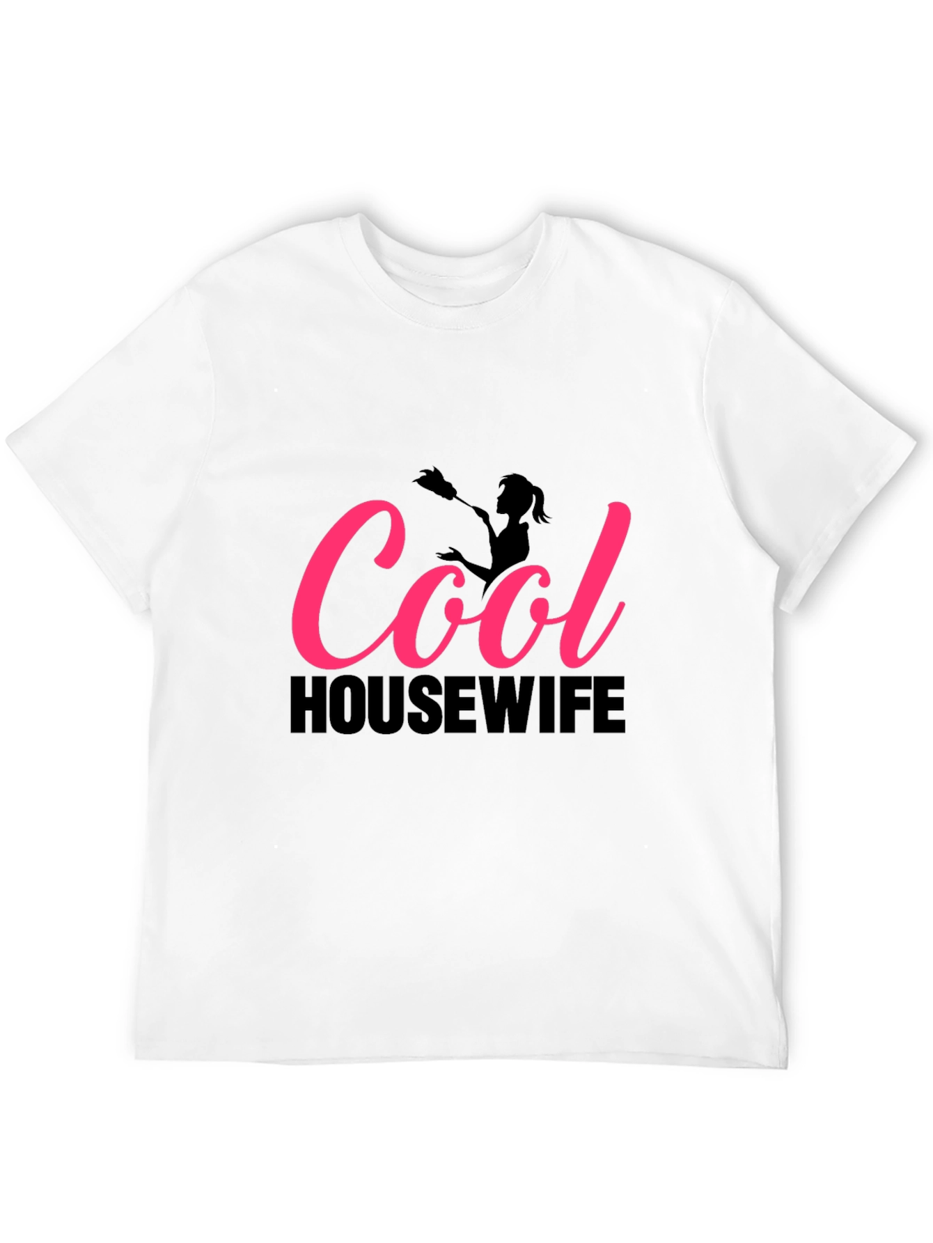 Cool Housewife Graphic Tee - Black T-Shirt