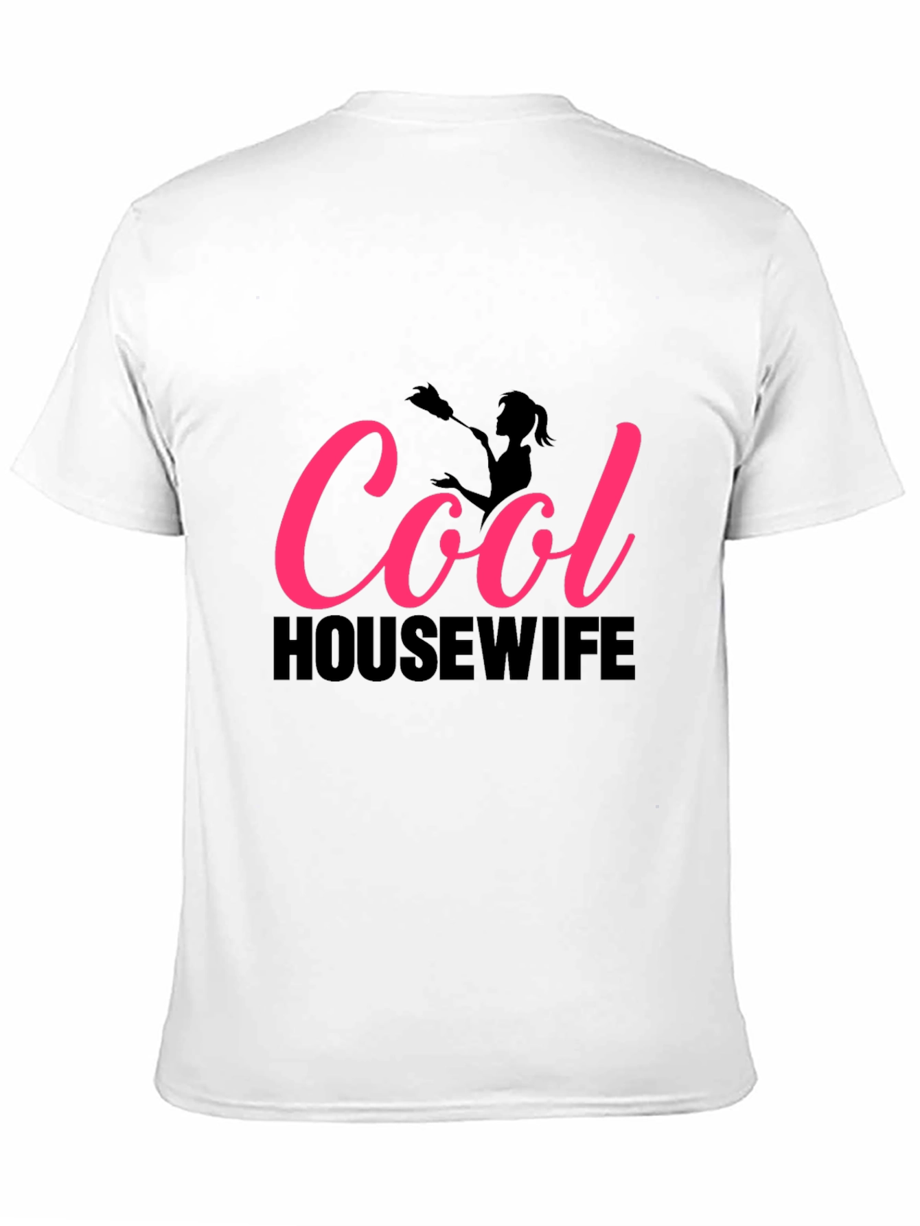 Cool Housewife Graphic Tee - Black T-Shirt