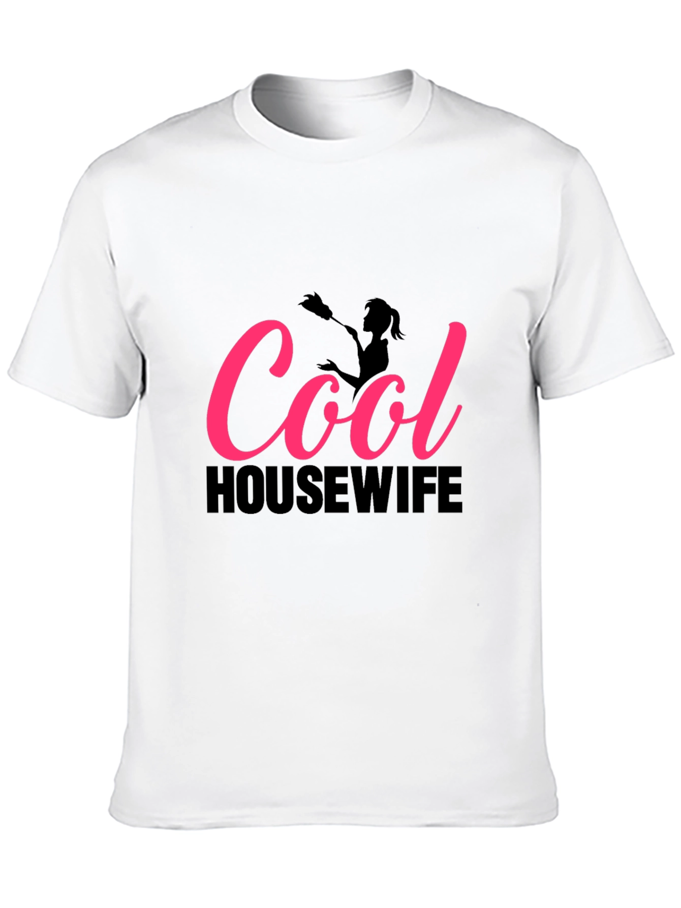 Cool Housewife Graphic Tee - Black T-Shirt