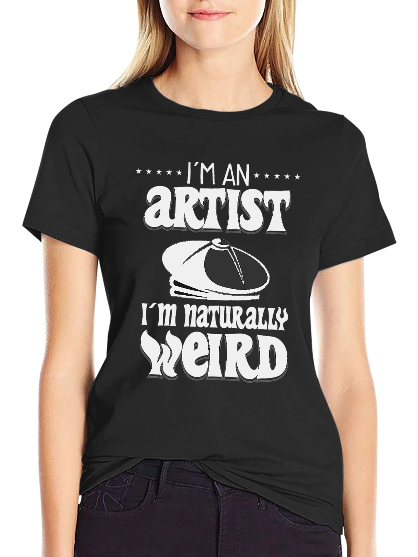 Im an Artist Im Naturally Weird T-Shirt