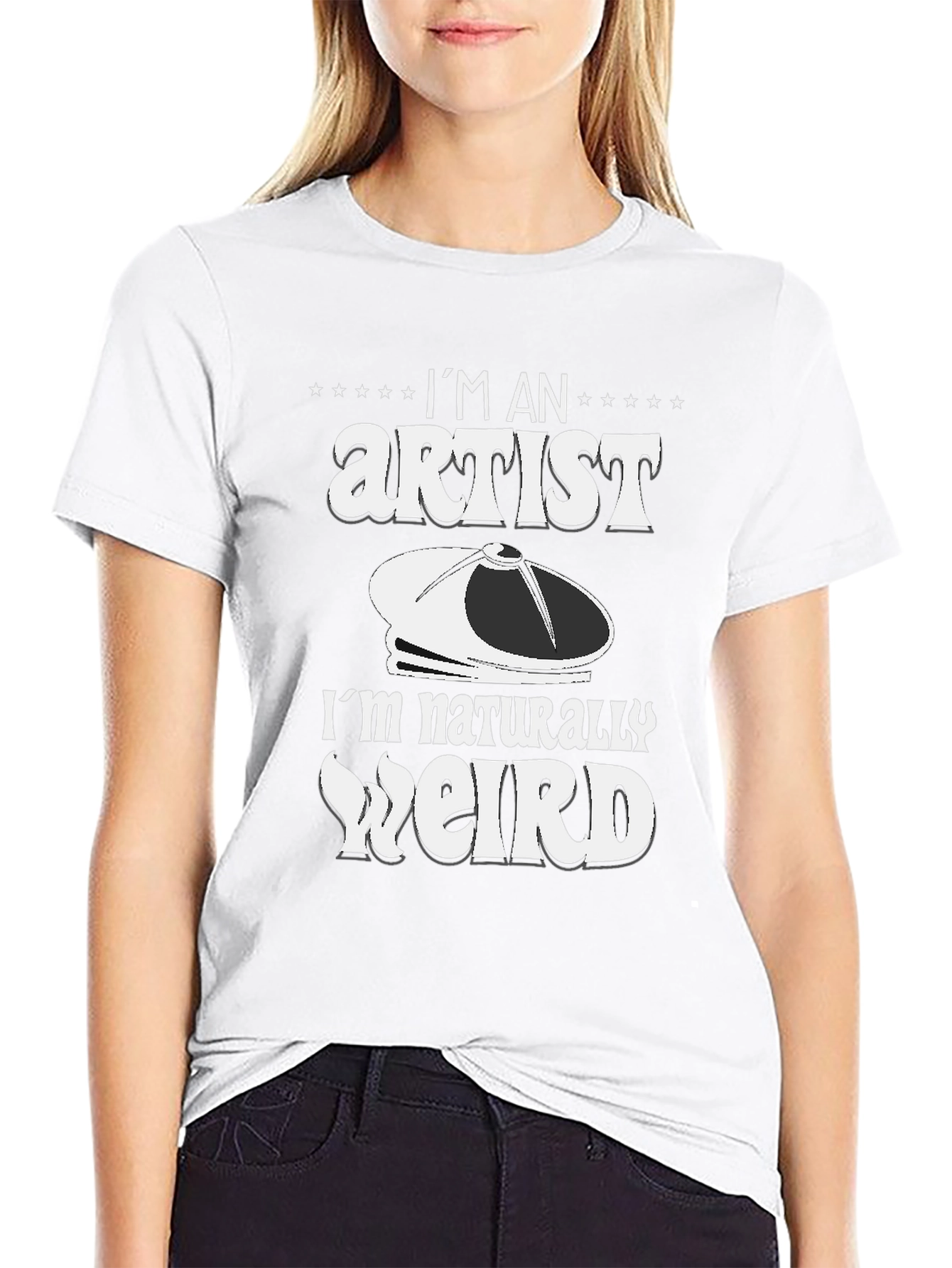 Im an Artist Im Naturally Weird T-Shirt
