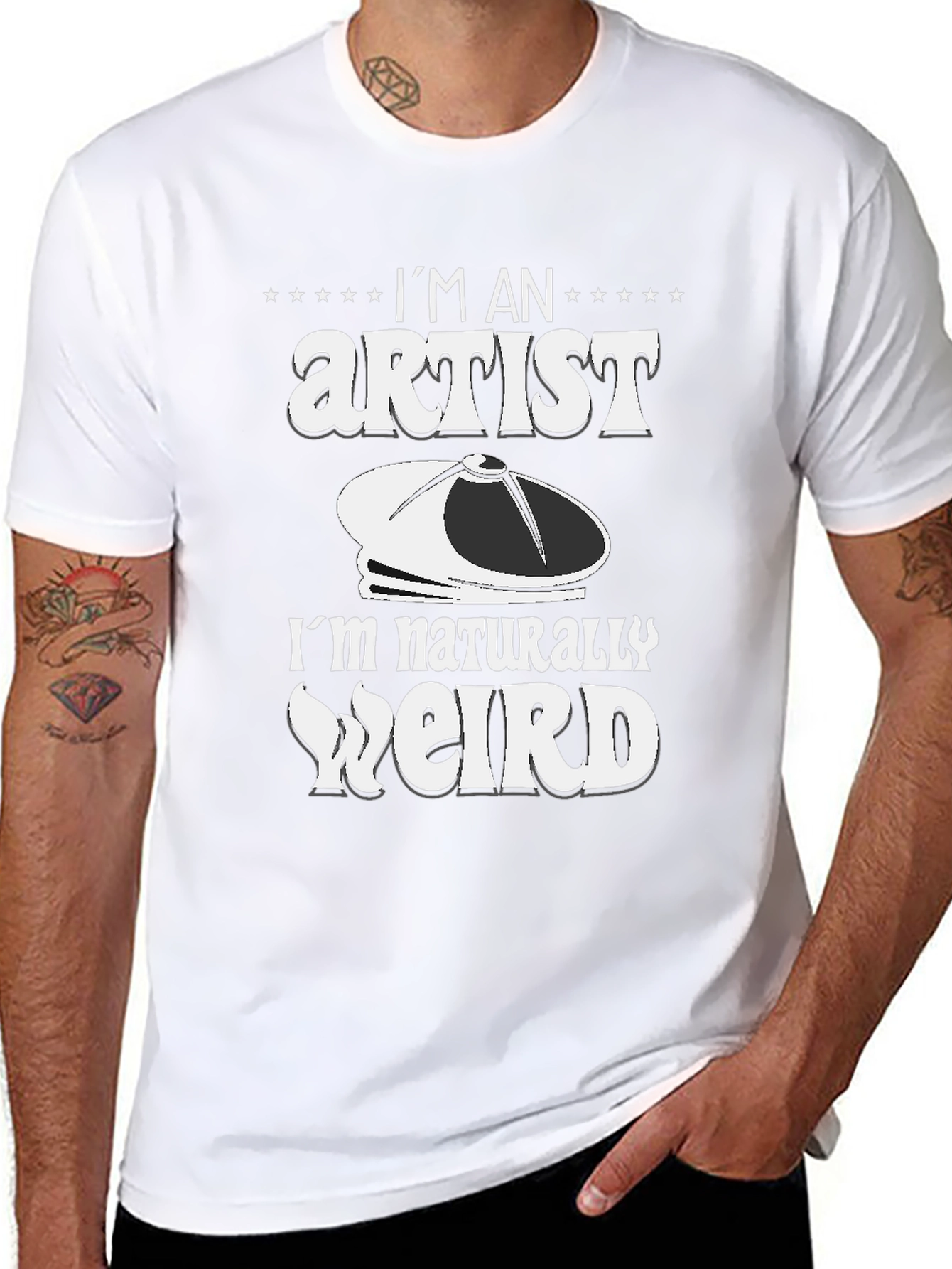 Im an Artist Im Naturally Weird T-Shirt