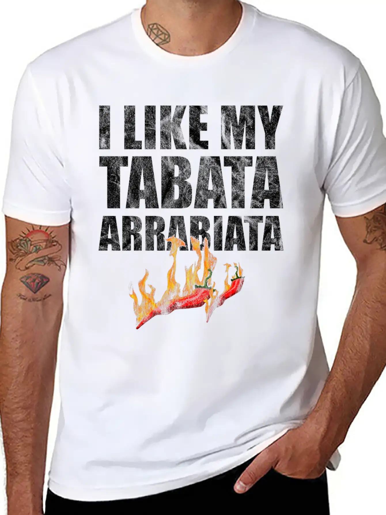 Tabata Arrabiata Hiit Workout Gift Stylish Everyday T-Shirt – Unisex Basic Cotton Tee