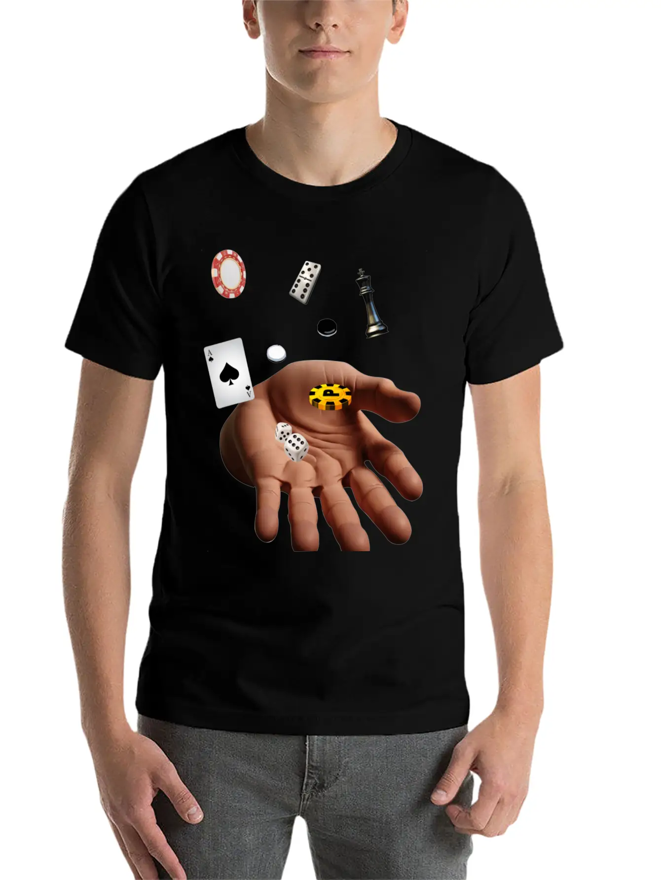 Table Game Stylish Everyday T-Shirt – Unisex Basic Cotton Tee