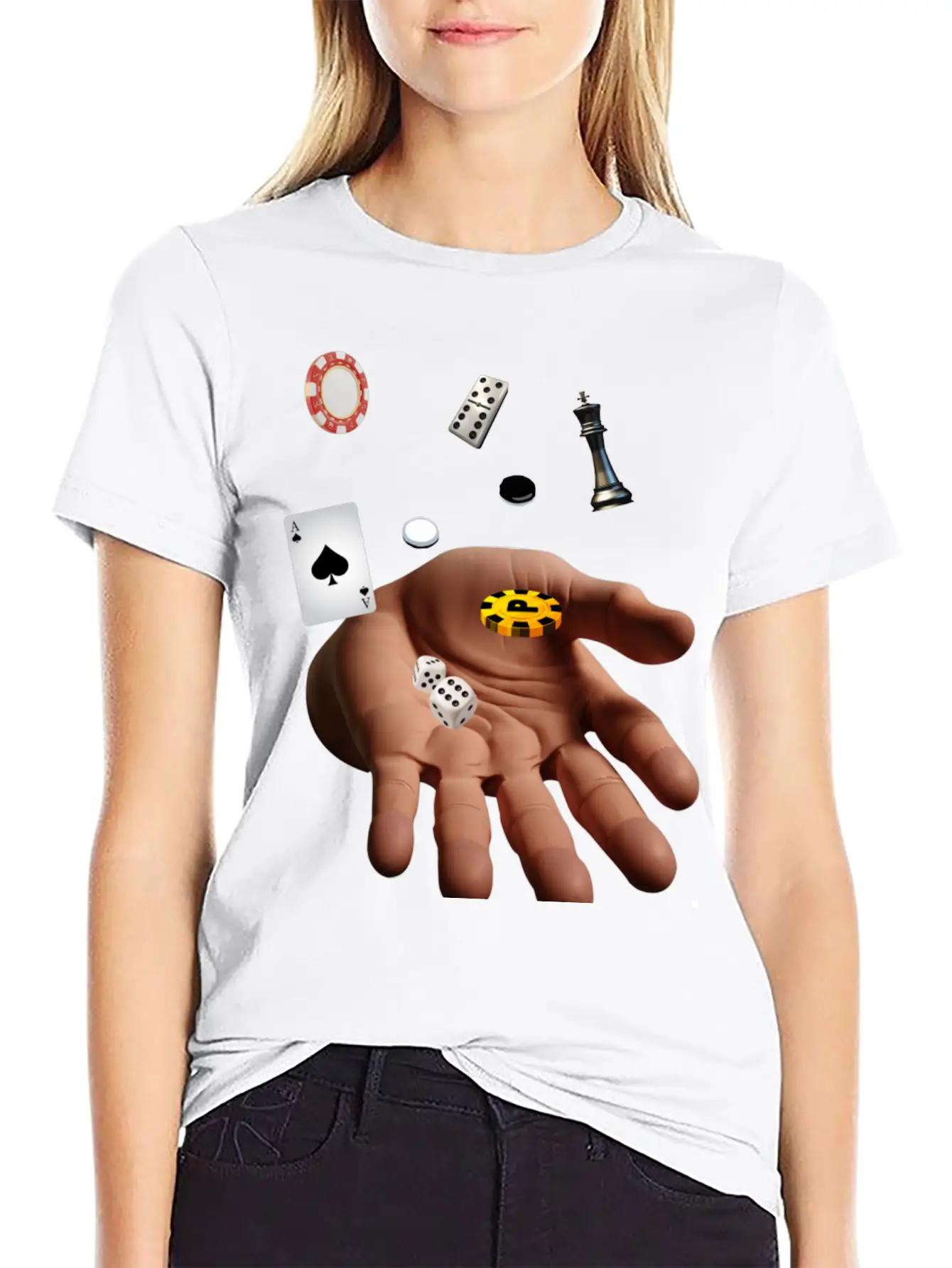 Table Game Stylish Everyday T-Shirt – Unisex Basic Cotton Tee