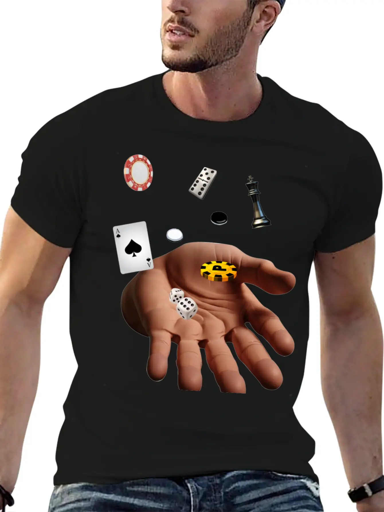 Table Game Stylish Everyday T-Shirt – Unisex Basic Cotton Tee