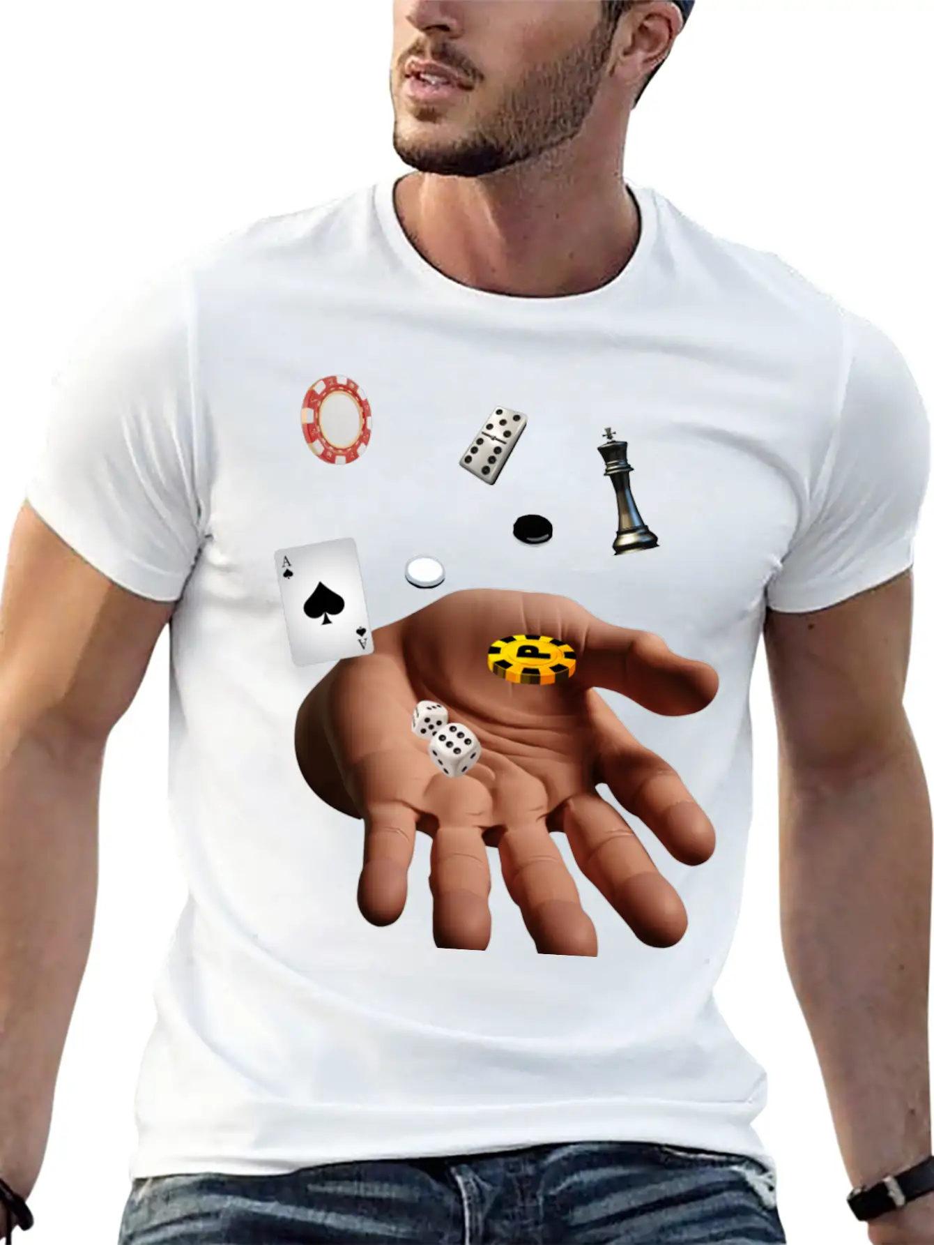 Table Game Stylish Everyday T-Shirt – Unisex Basic Cotton Tee