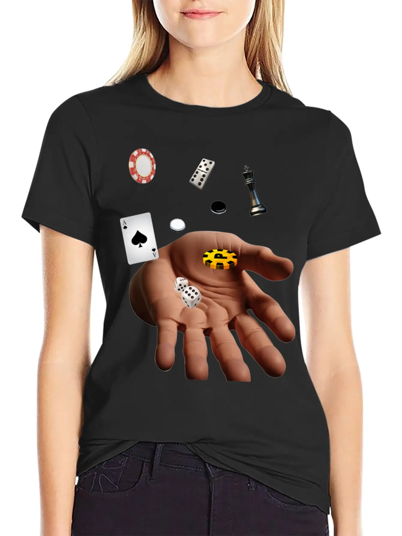 Table Game Stylish Everyday T-Shirt – Unisex Basic Cotton Tee