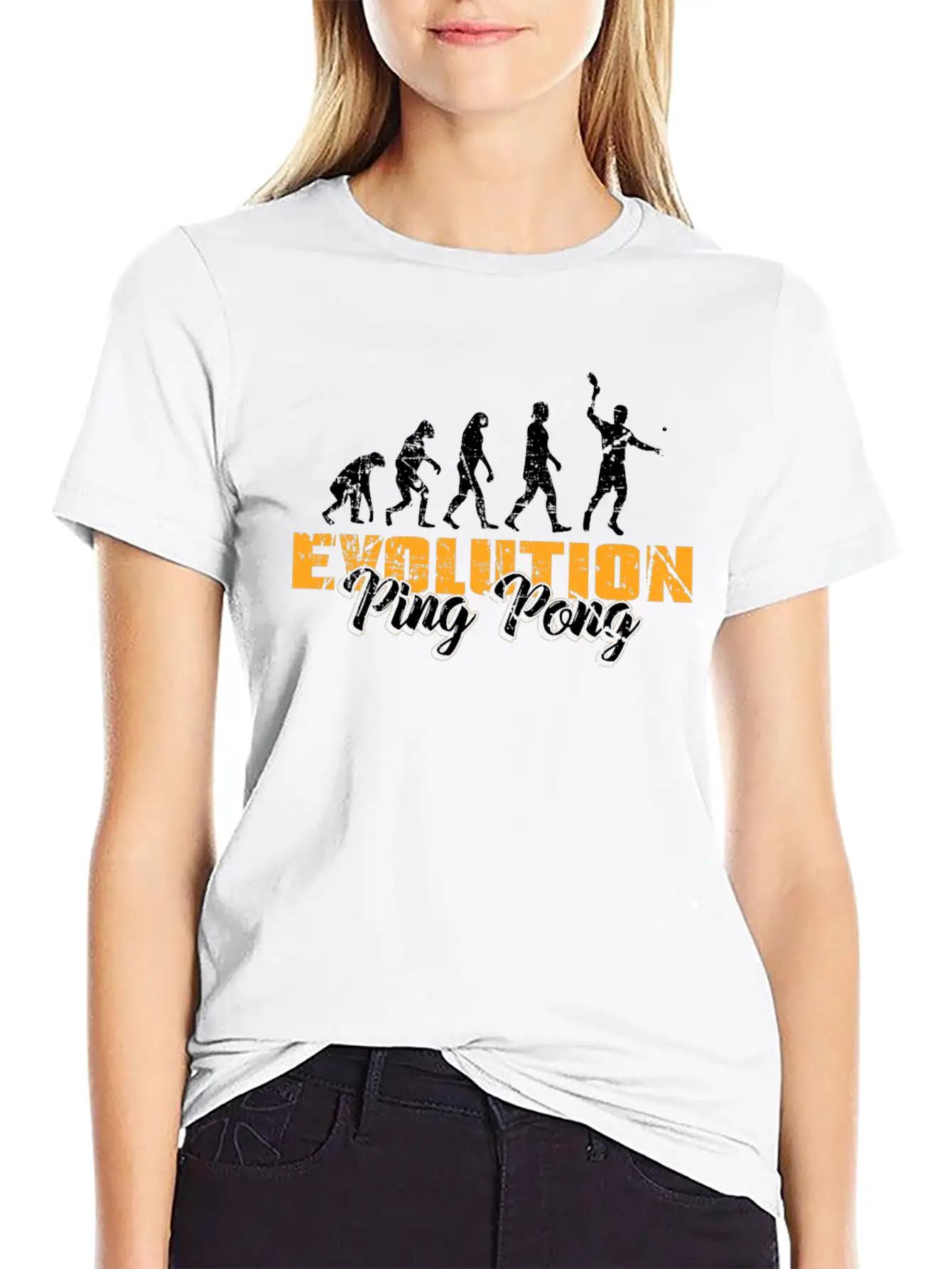 Table Tennis Stylish Everyday T-Shirt – Unisex Basic Cotton Tee