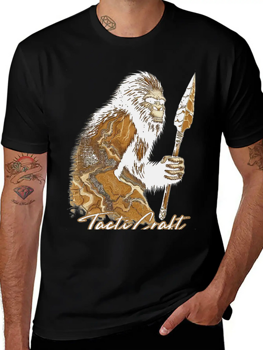 TactiCraft Stone Age Stylish Everyday T-Shirt – Unisex Basic Cotton Tee
