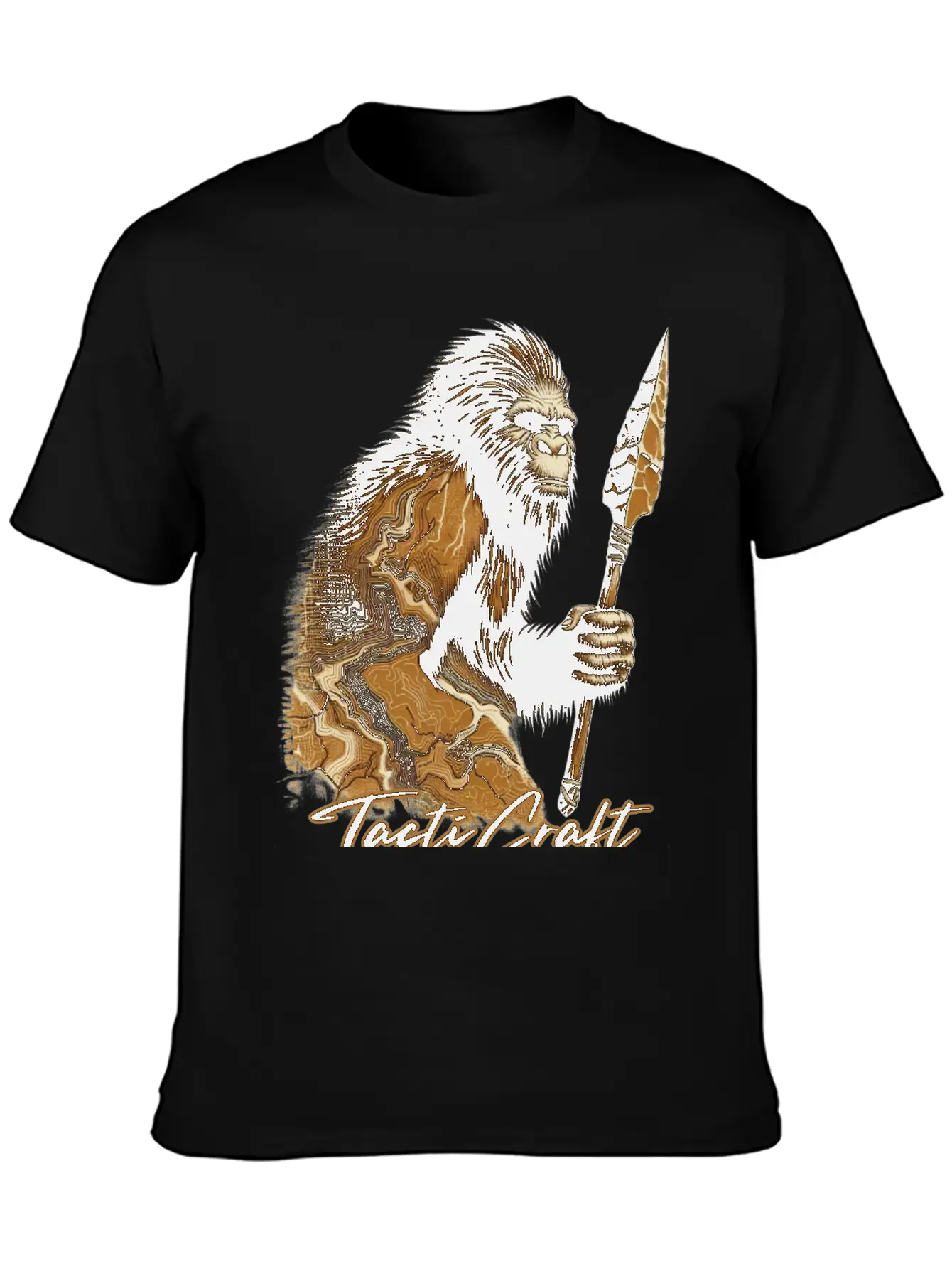 TactiCraft Stone Age Stylish Everyday T-Shirt – Unisex Basic Cotton Tee