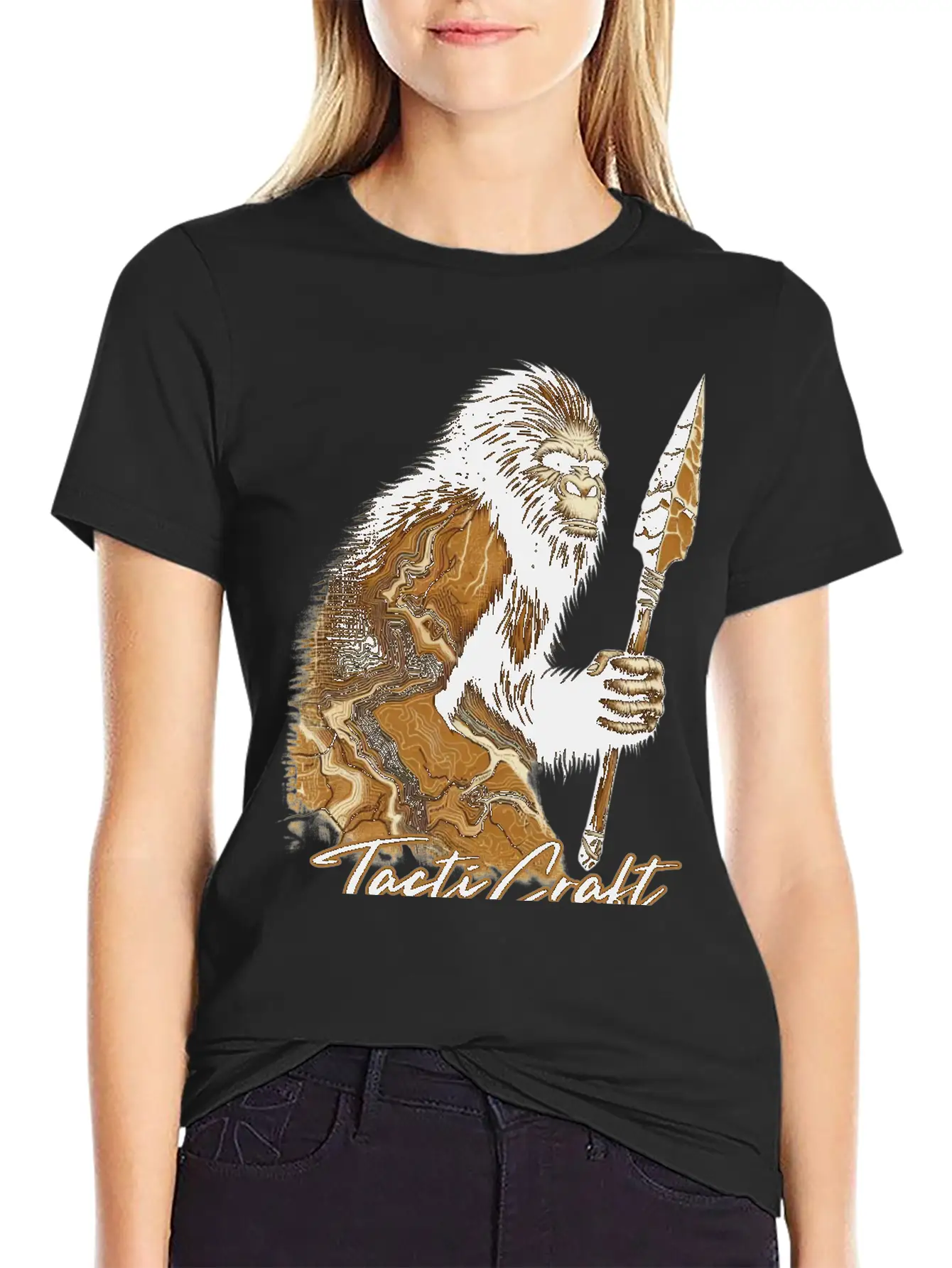 TactiCraft Stone Age Stylish Everyday T-Shirt – Unisex Basic Cotton Tee