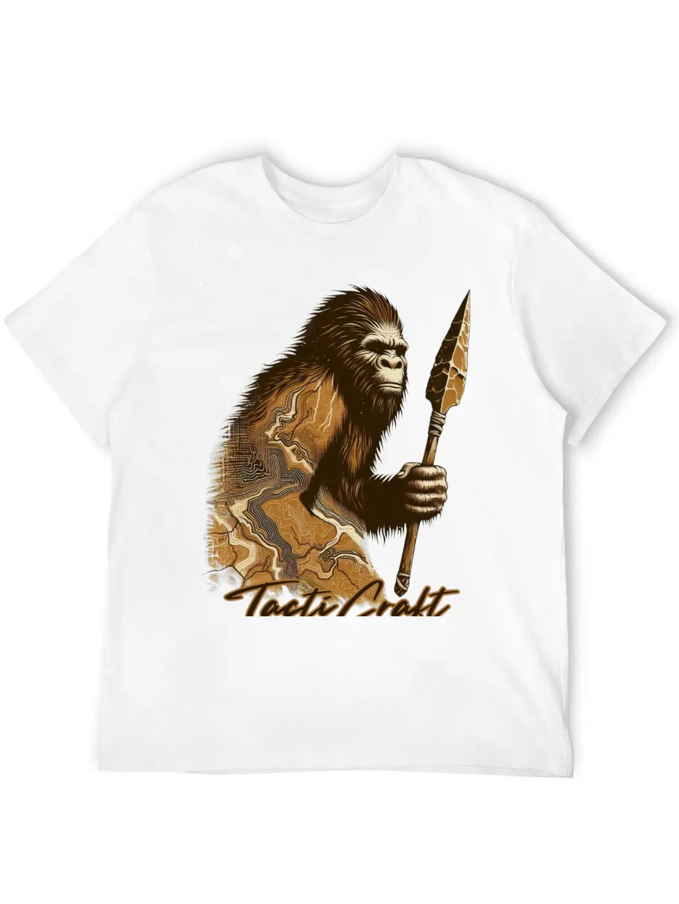 TactiCraft Stone Age Stylish Everyday T-Shirt – Unisex Basic Cotton Tee