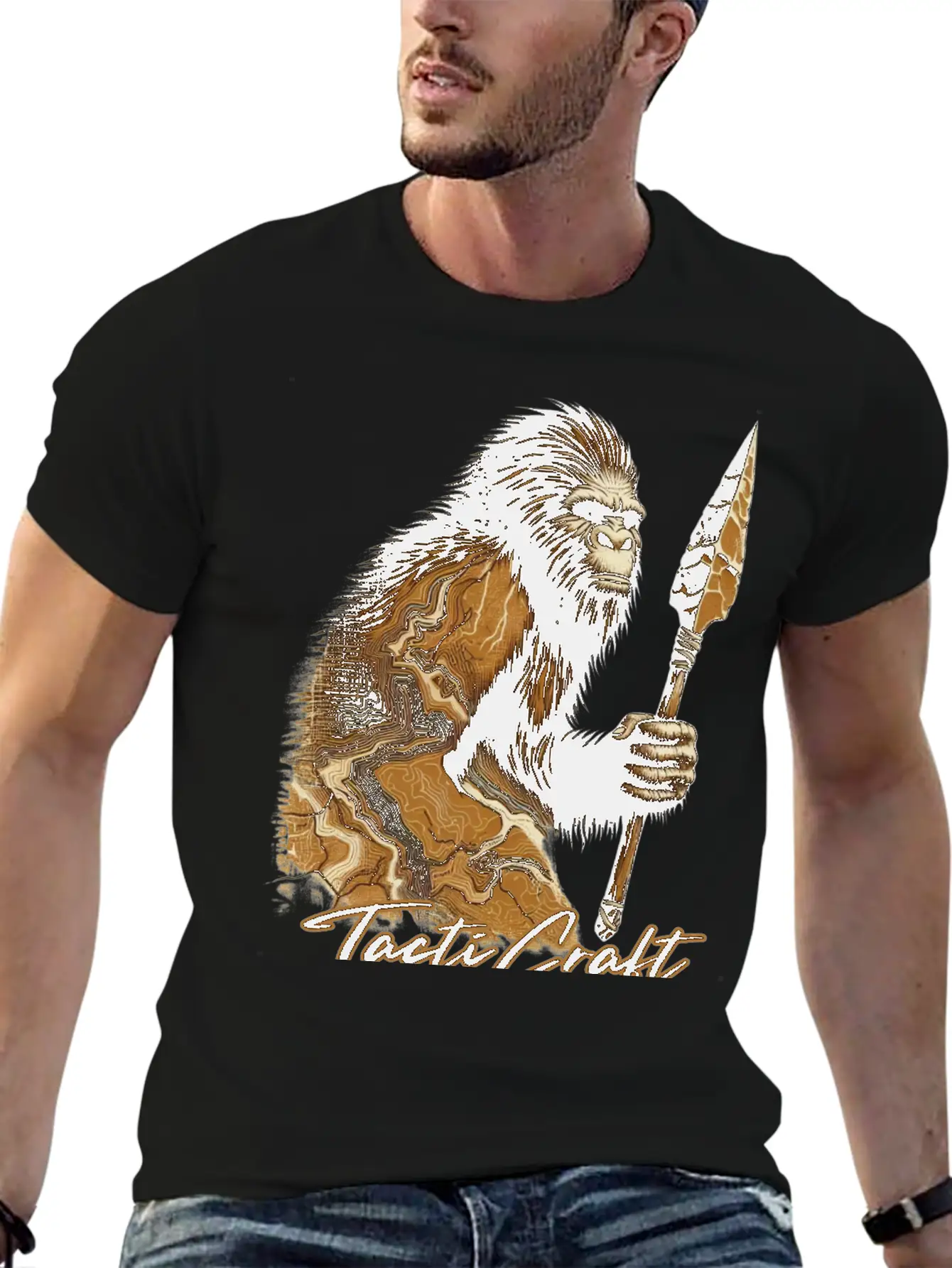 TactiCraft Stone Age Stylish Everyday T-Shirt – Unisex Basic Cotton Tee