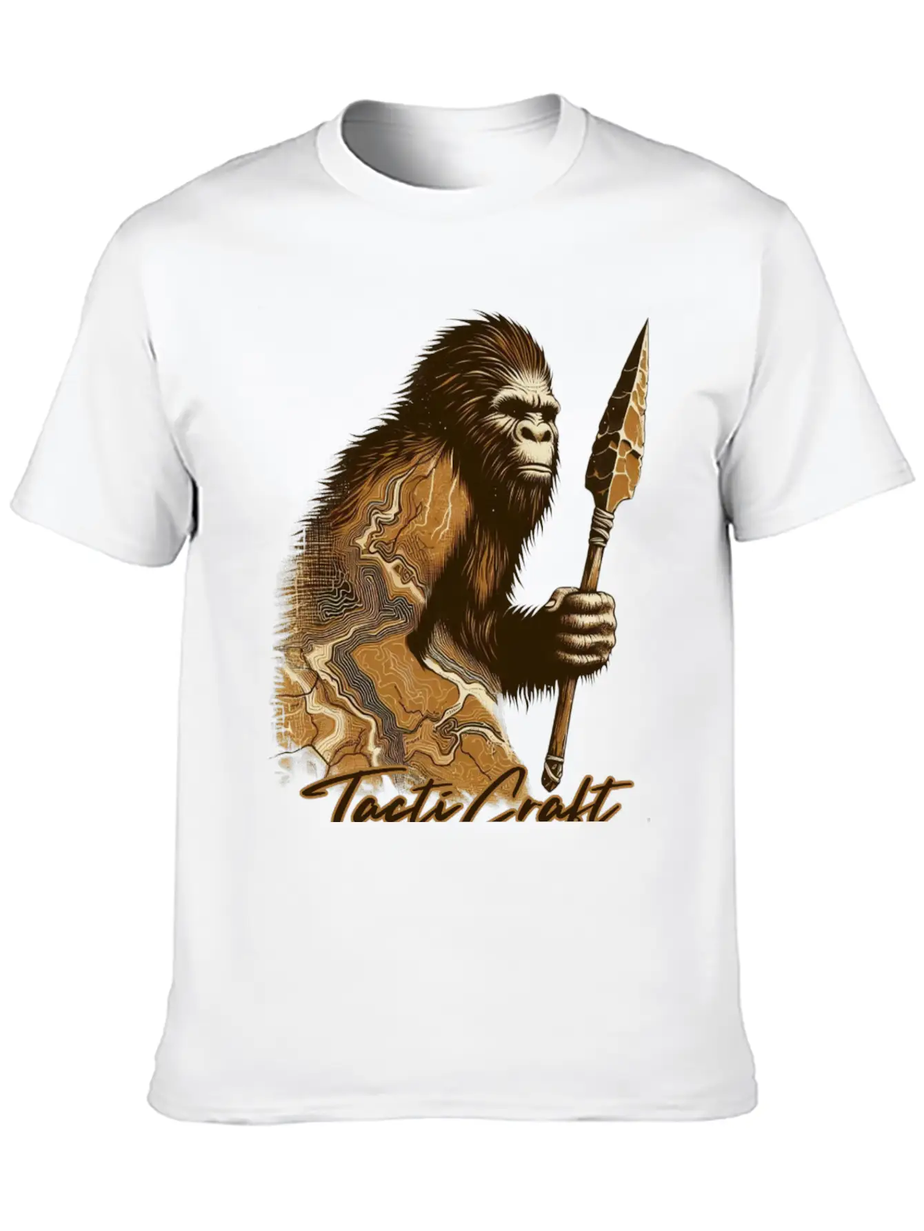 TactiCraft Stone Age Stylish Everyday T-Shirt – Unisex Basic Cotton Tee