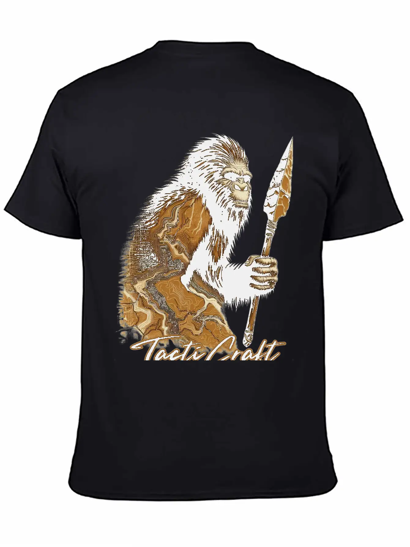 TactiCraft Stone Age Stylish Everyday T-Shirt – Unisex Basic Cotton Tee