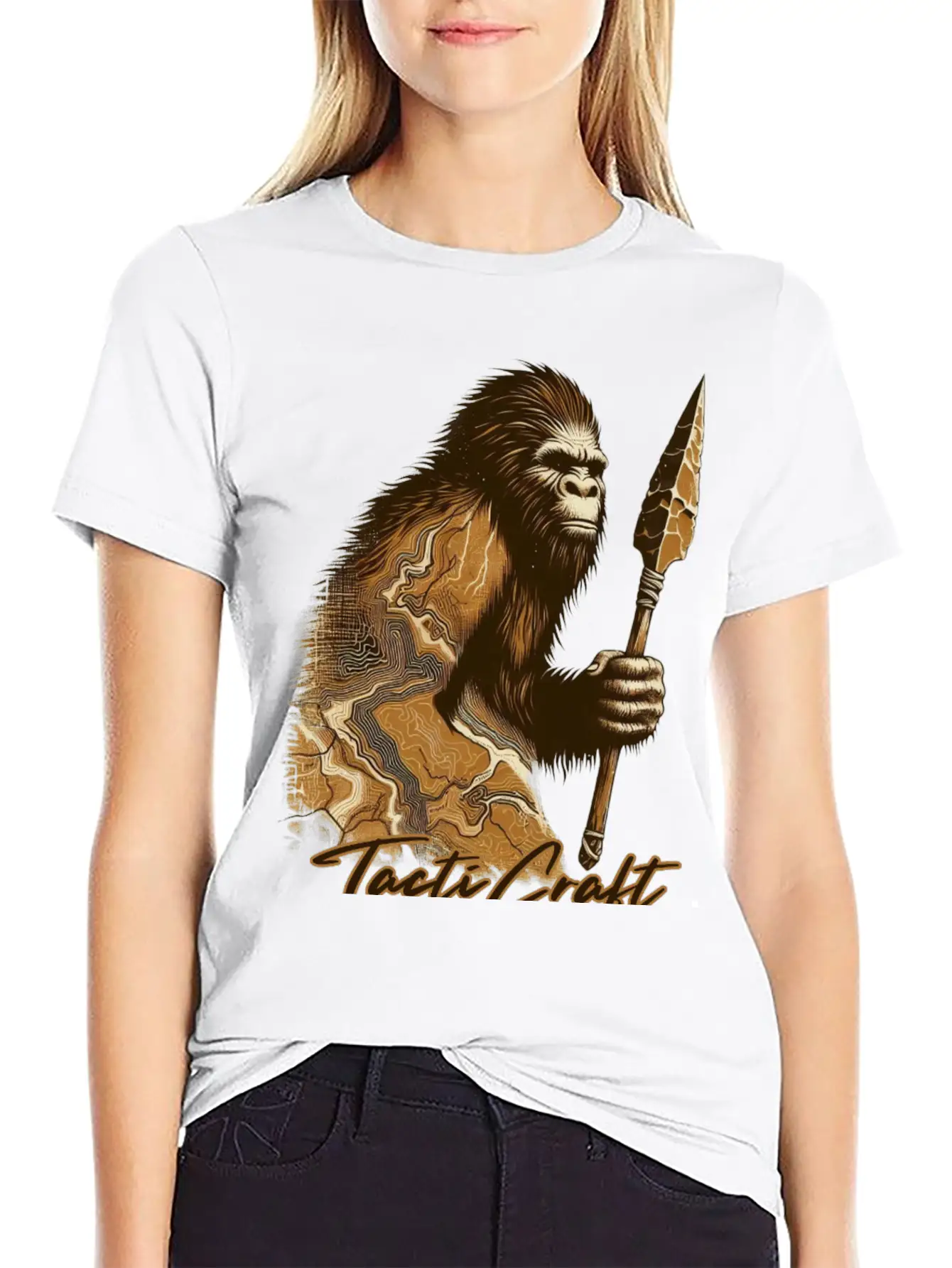 TactiCraft Stone Age Stylish Everyday T-Shirt – Unisex Basic Cotton Tee