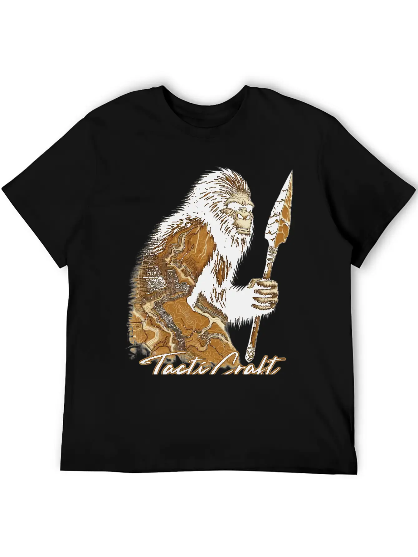 TactiCraft Stone Age Stylish Everyday T-Shirt – Unisex Basic Cotton Tee