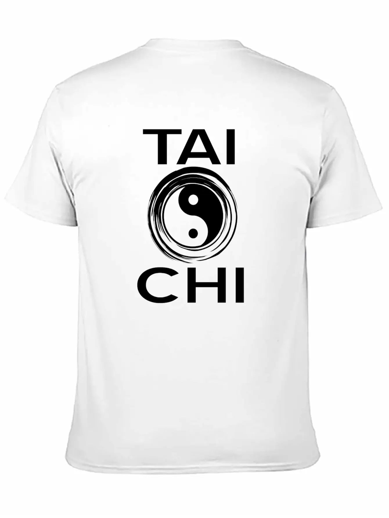 Tai Chi Unisex Short Sleeve Soft Cotton T-Shirt – Casual Everyday Wear
