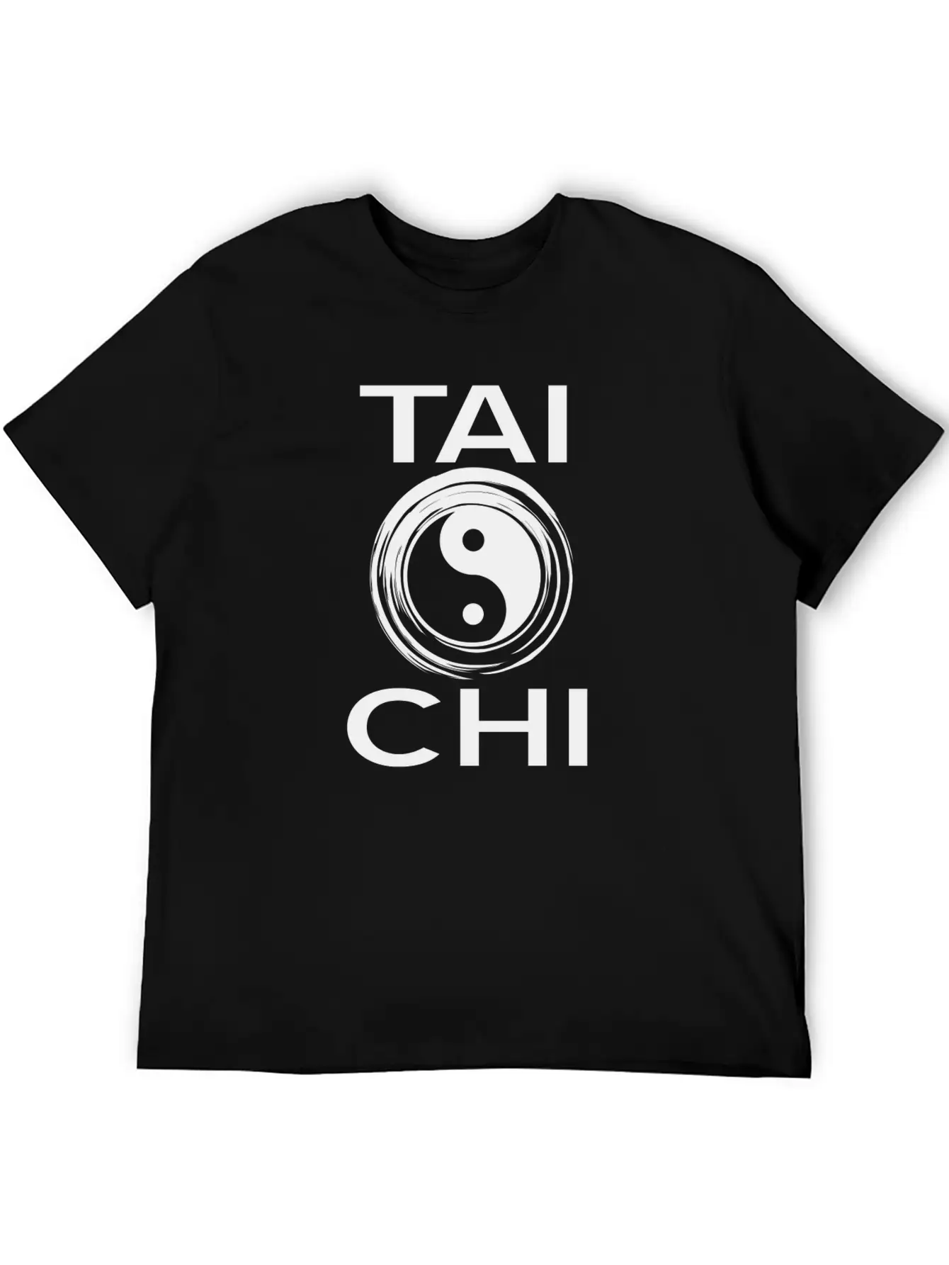 Tai Chi Unisex Short Sleeve Soft Cotton T-Shirt – Casual Everyday Wear