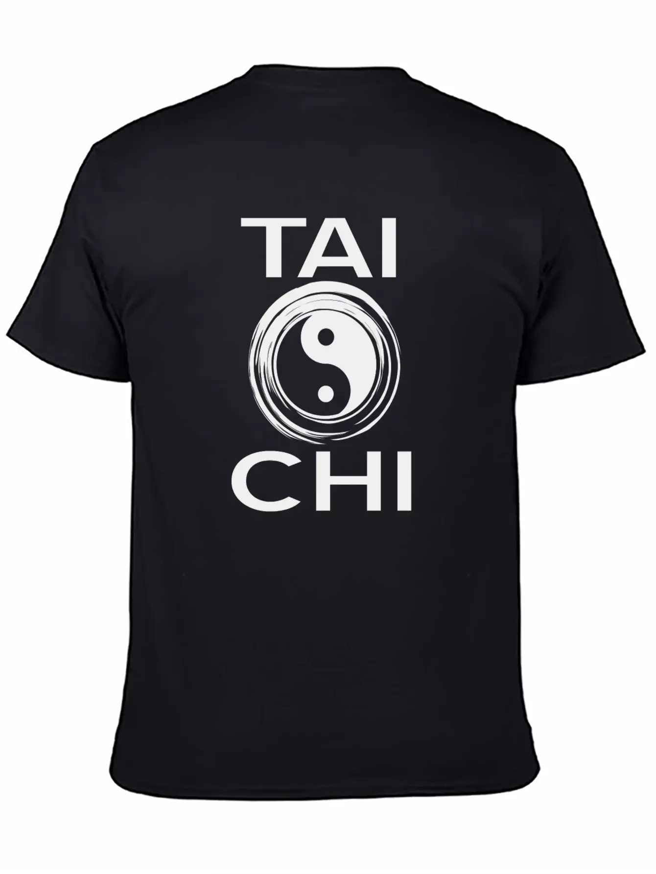 Tai Chi Unisex Short Sleeve Soft Cotton T-Shirt – Casual Everyday Wear