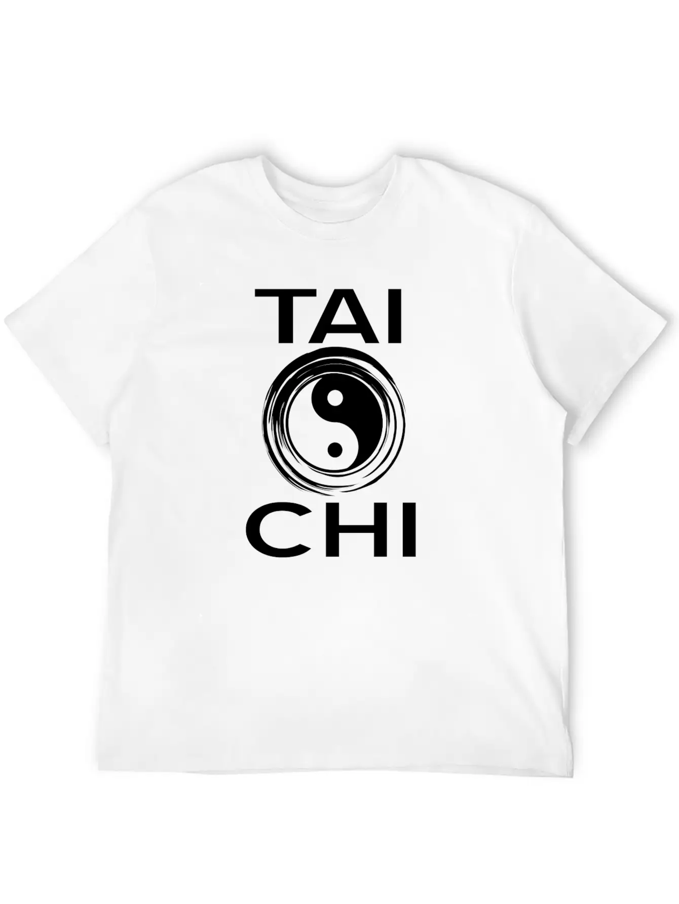 Tai Chi Unisex Short Sleeve Soft Cotton T-Shirt – Casual Everyday Wear
