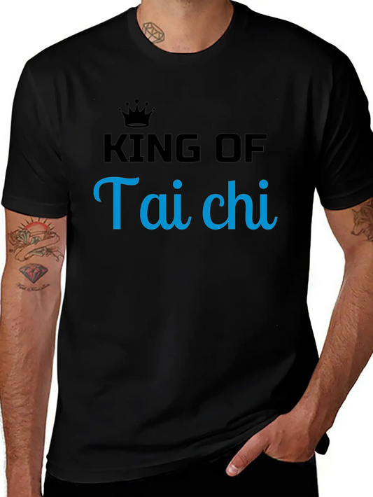 Taijiquan Tai-Chi Taichi Tai Chi Chuan Unisex Short Sleeve Soft Cotton T-Shirt – Casual Everyday Wear